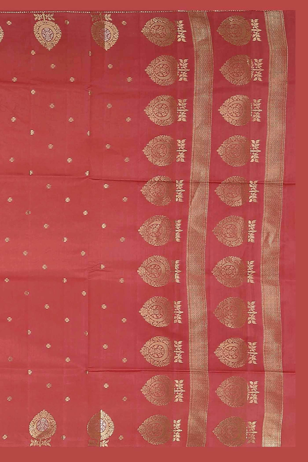 Pink Banarasi Tussar Silk Saree
