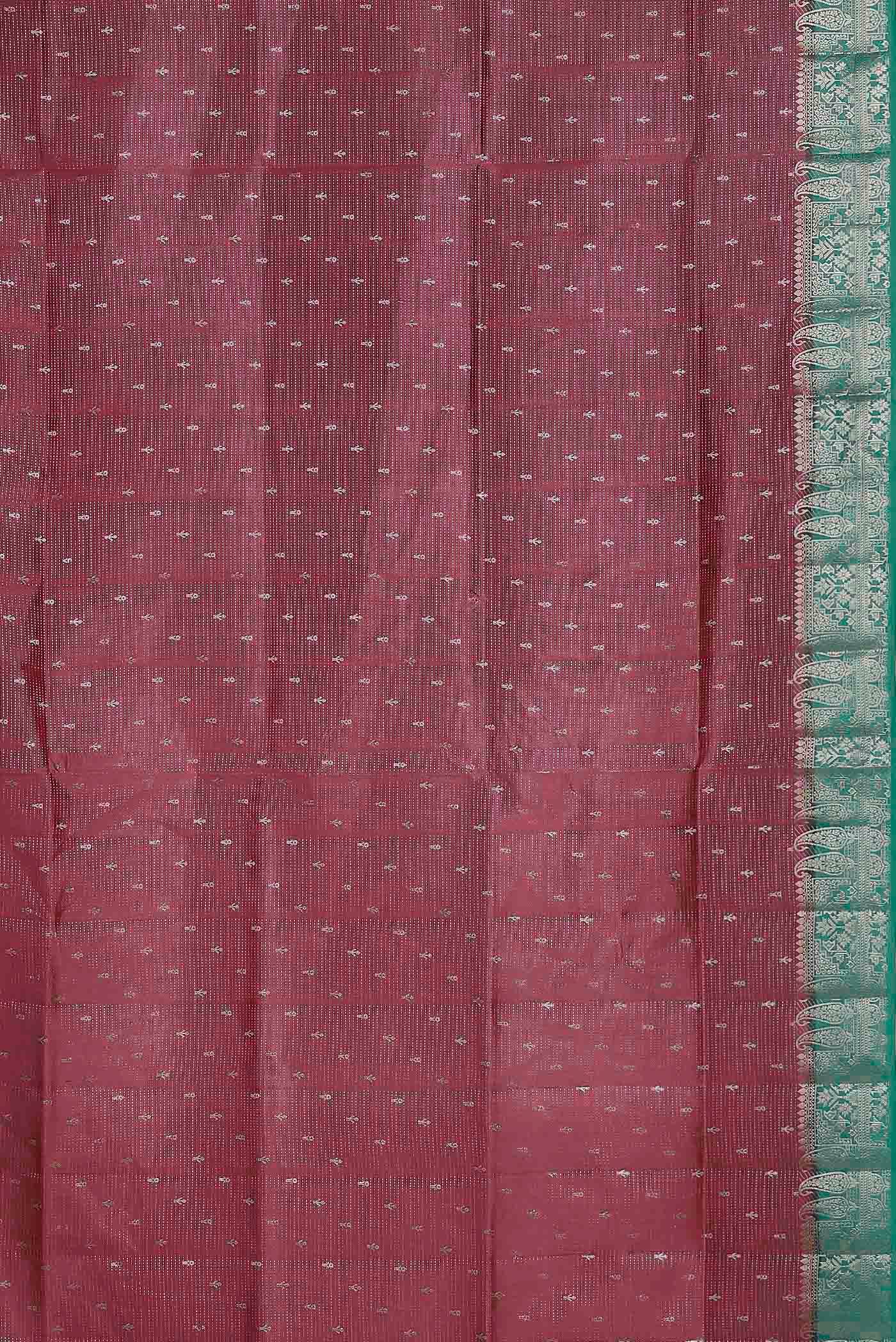Pink Banarasi Raw Silk Saree