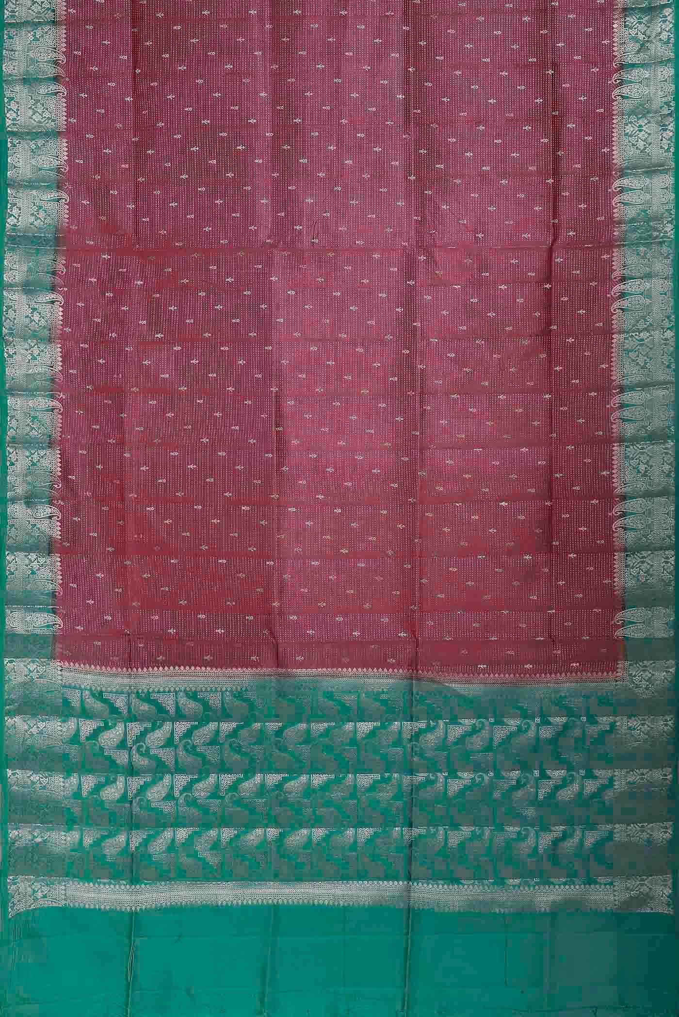 Pink Banarasi Raw Silk Saree