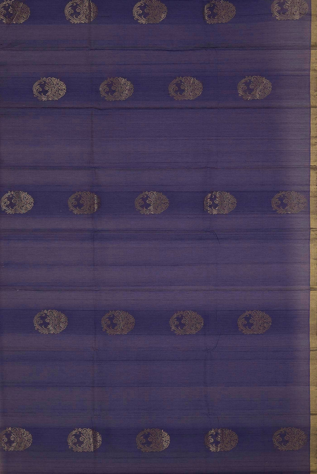 Blue Silk Cotton Saree