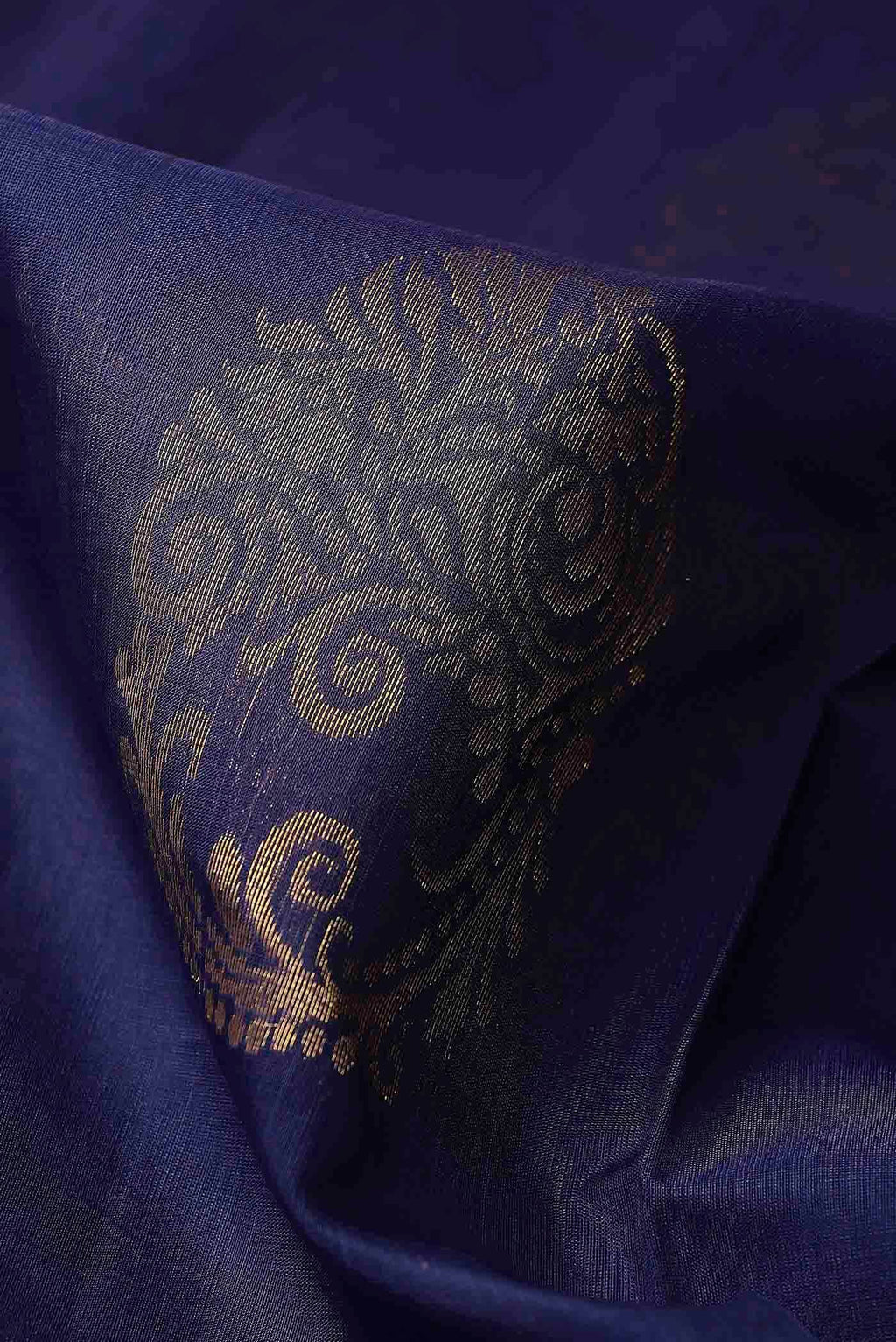 Blue Silk Cotton Saree