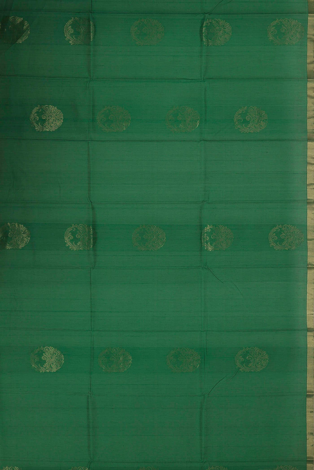 Green Silk Cotton Saree