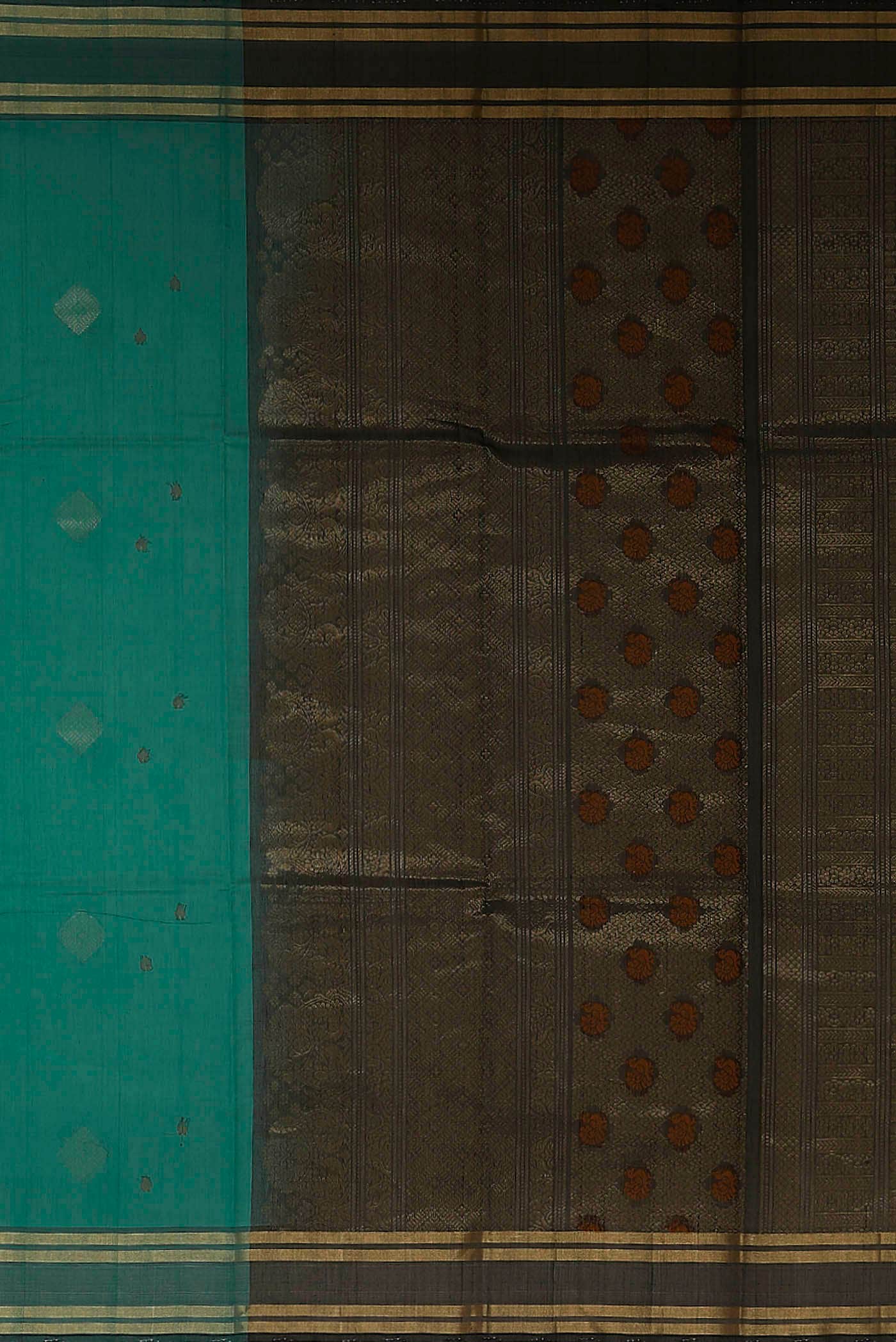 Green Silk Cotton Saree
