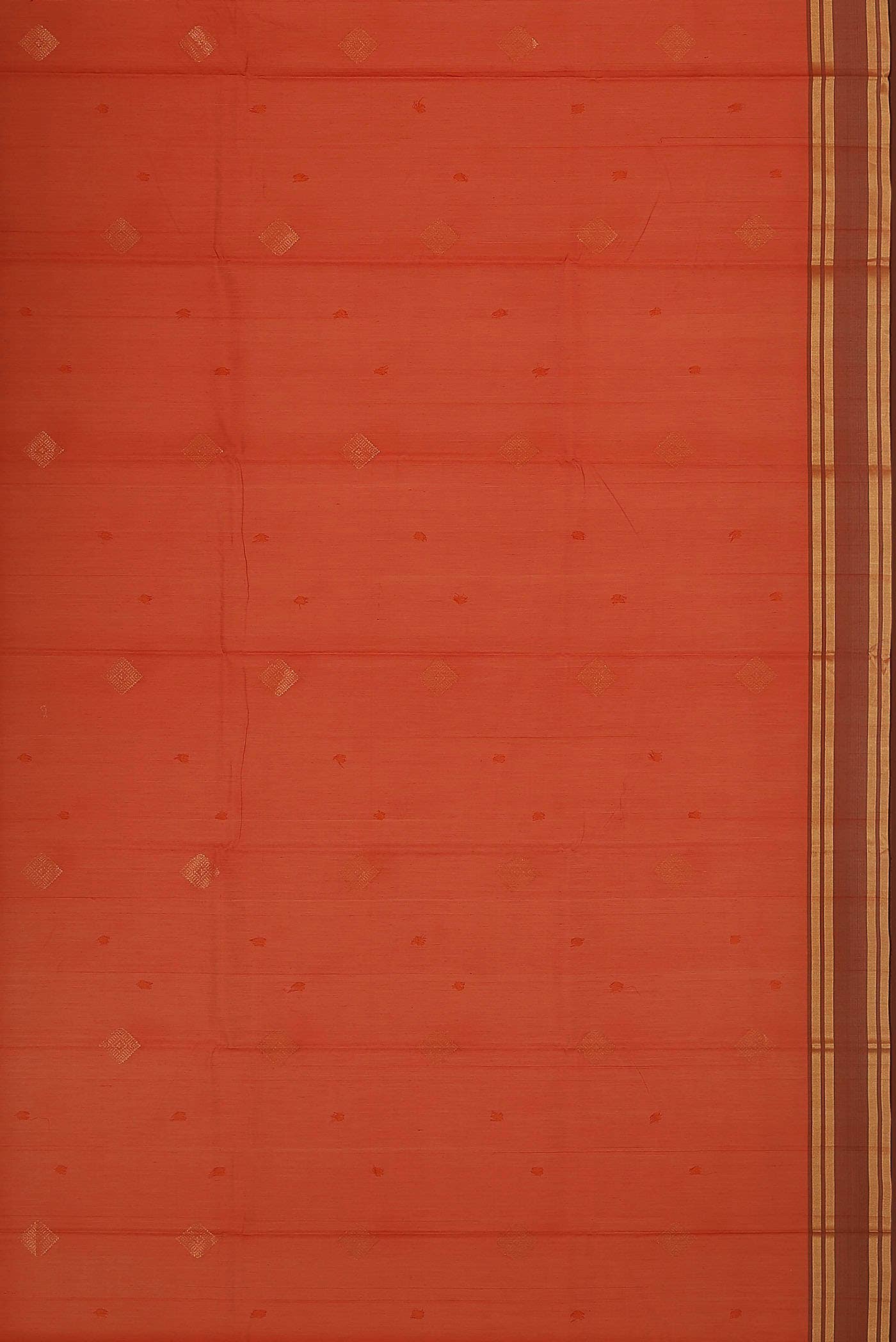 Red Silk Cotton Saree