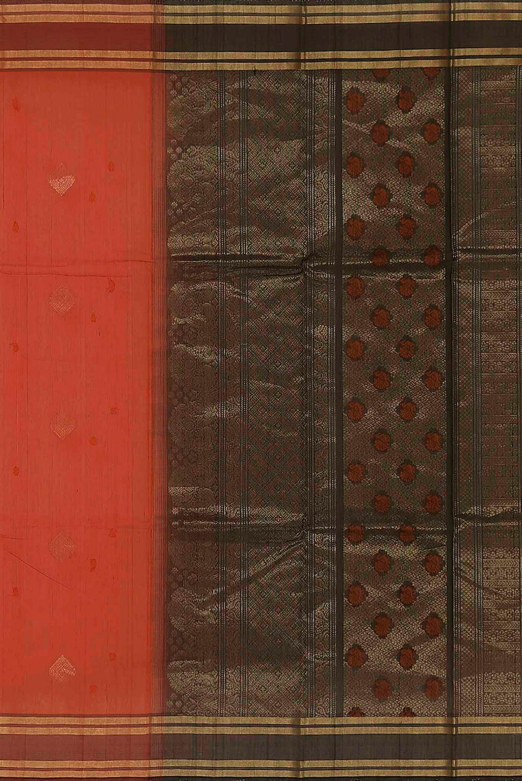 Red Silk Cotton Saree