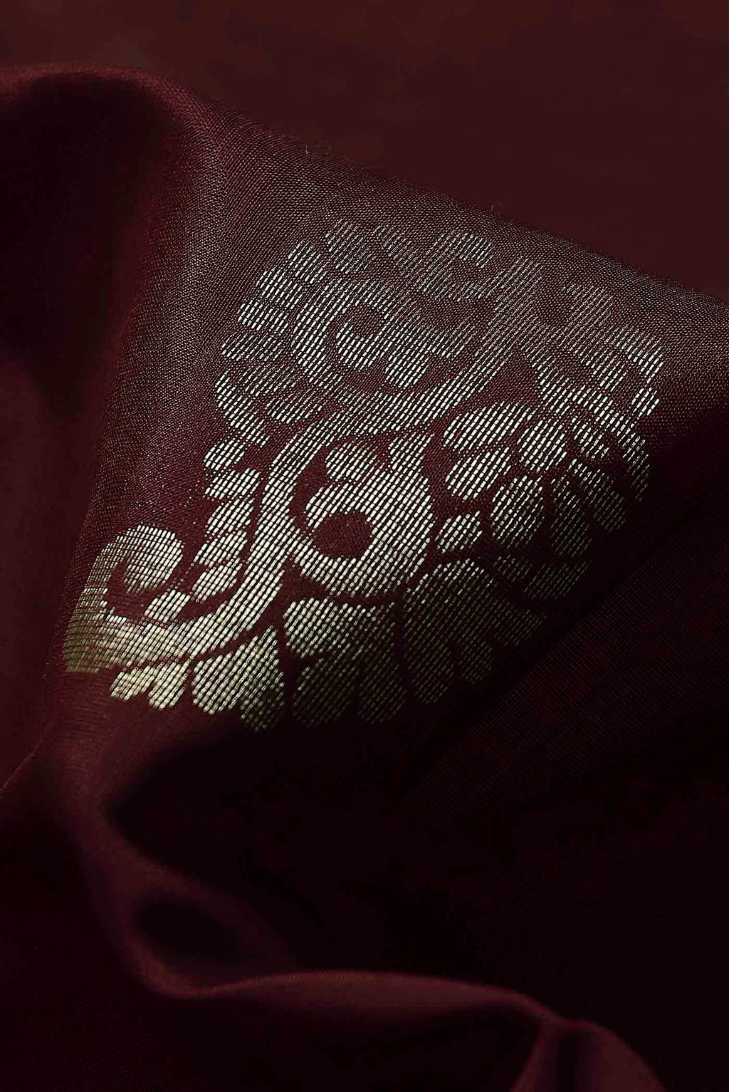 Brown Silk Cotton Saree