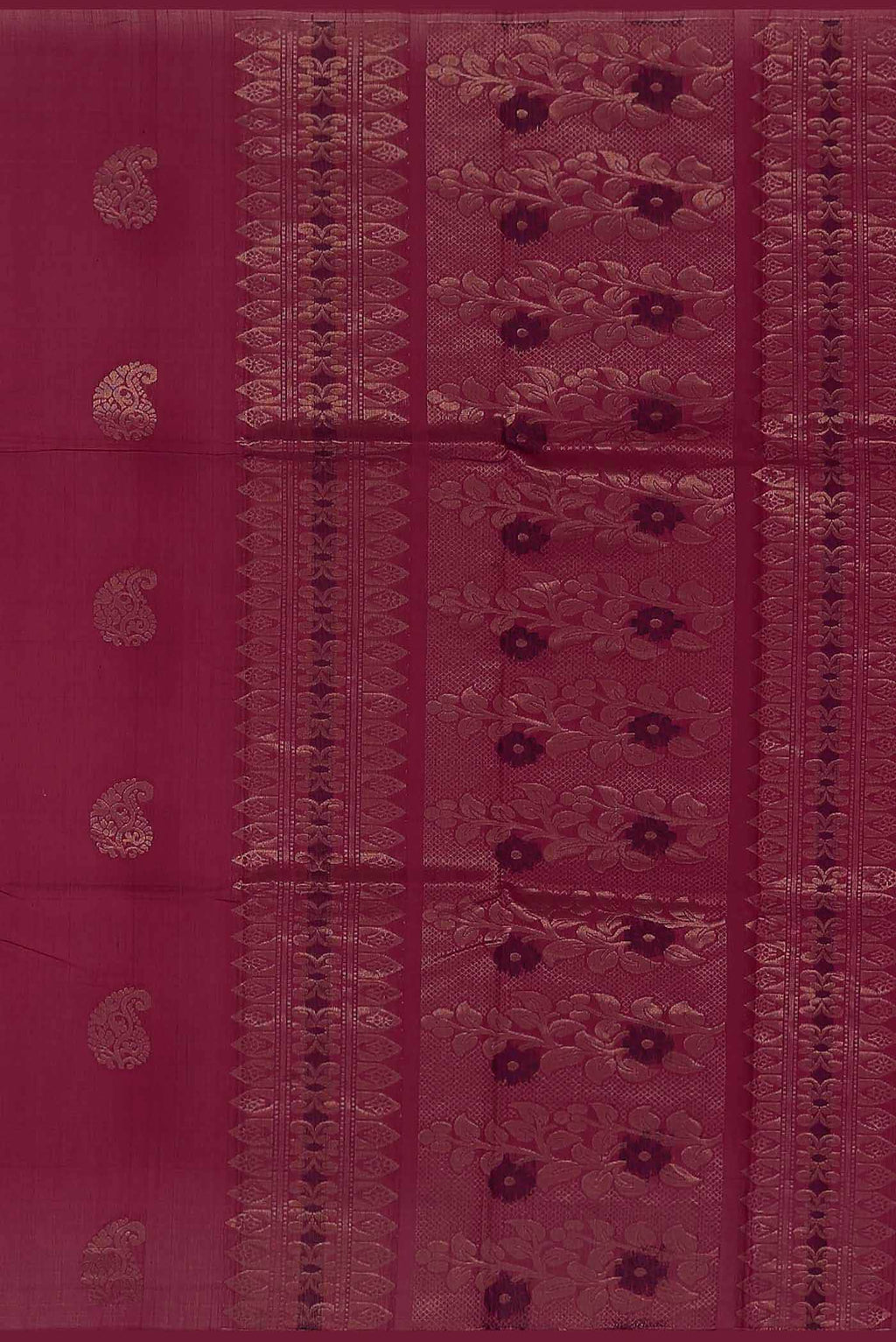 Pink Silk Cotton Saree