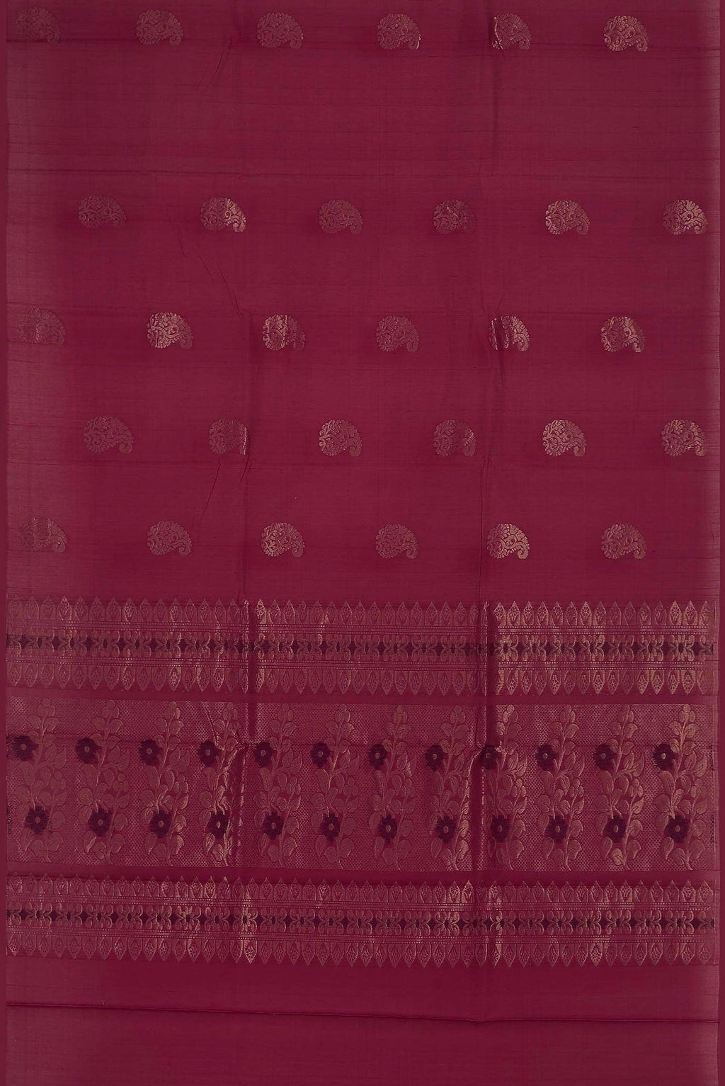 Pink Silk Cotton Saree