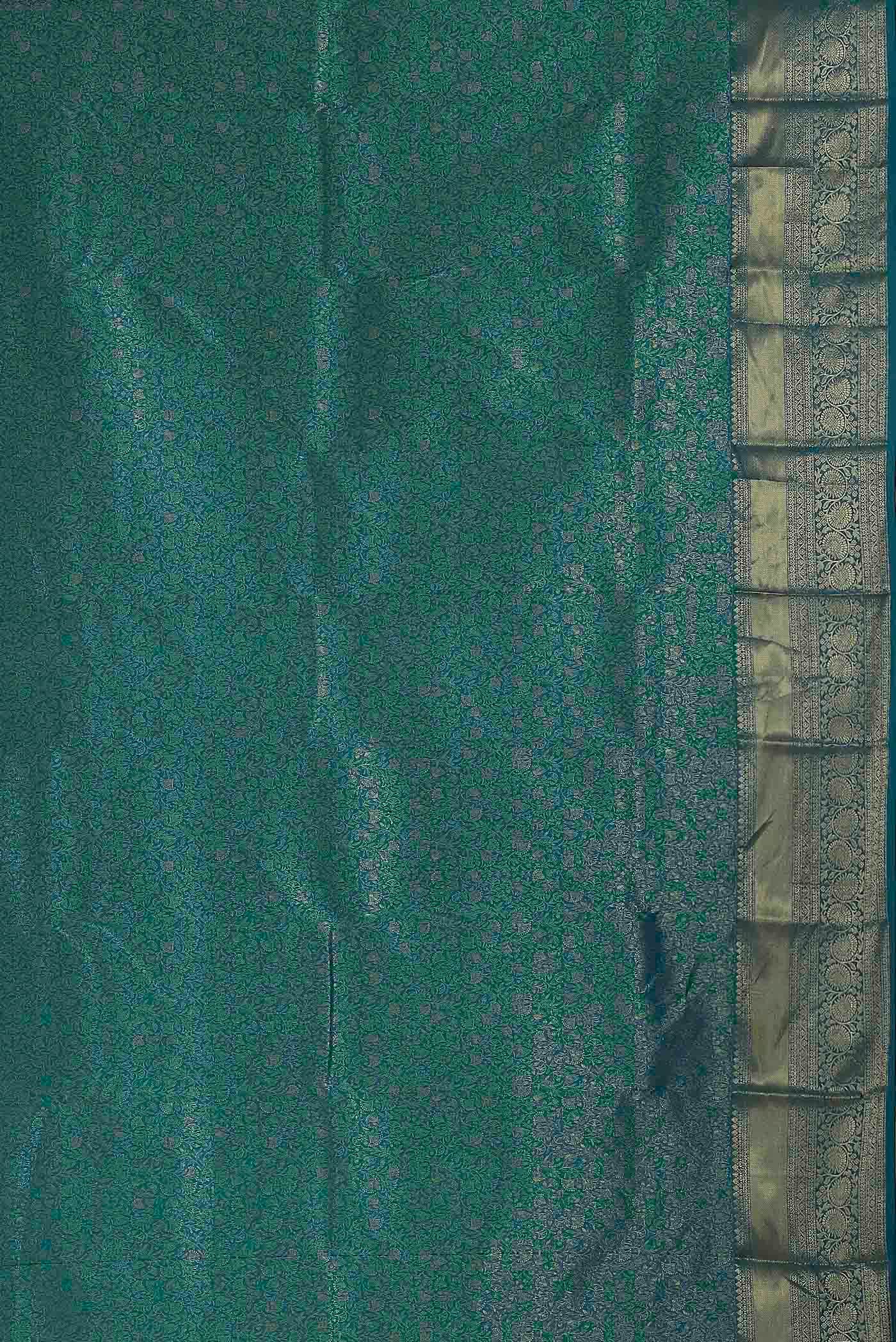 Blue Bangalore Silk Saree