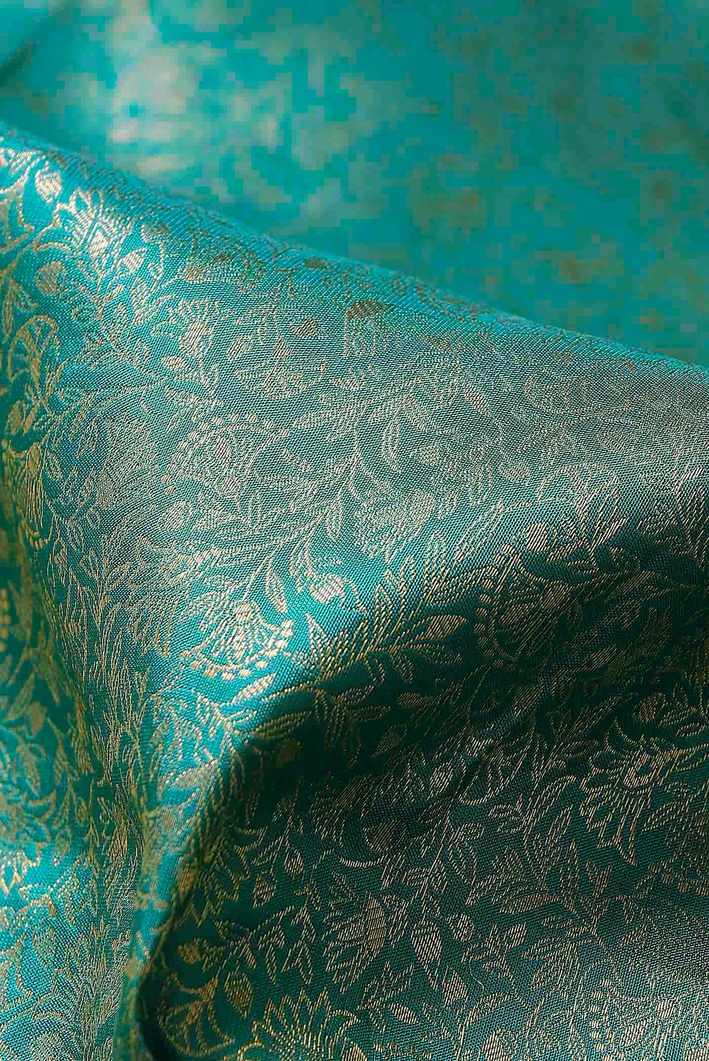 Blue Bangalore Silk Saree