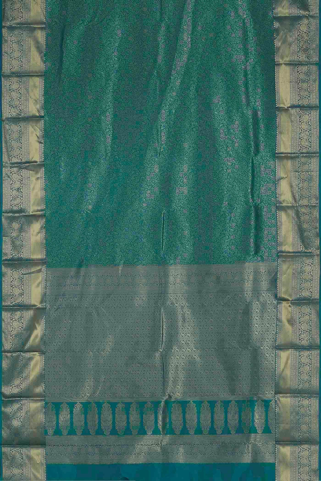 Blue Bangalore Silk Saree