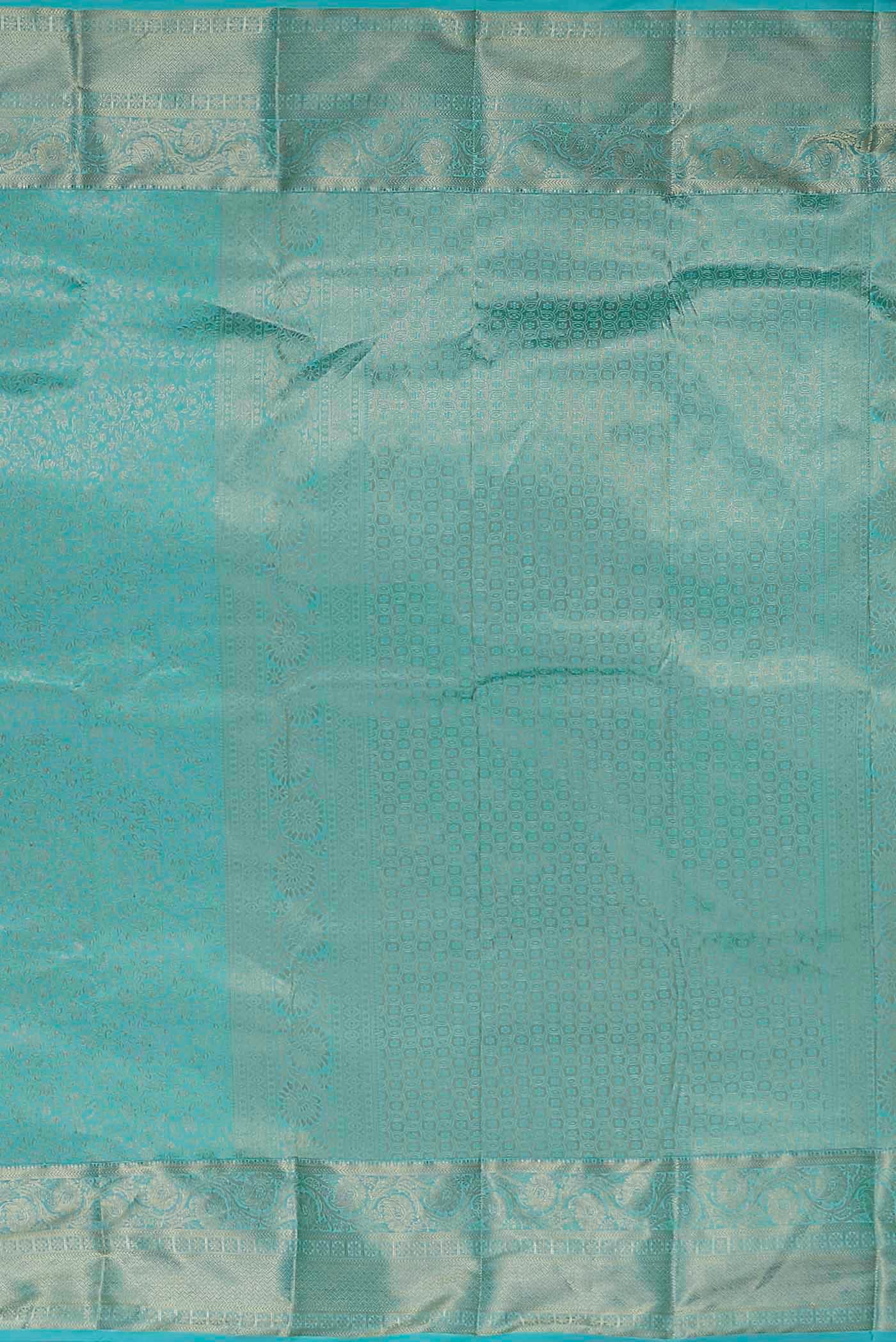 Green Bangalore Silk Saree
