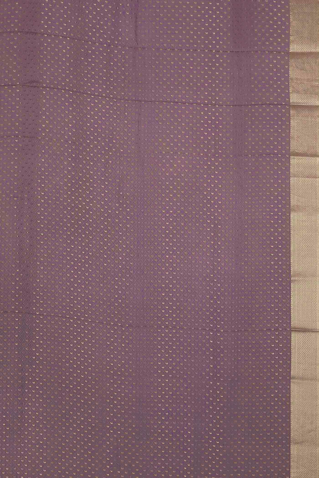 Lavender Mysore Crepe Saree
