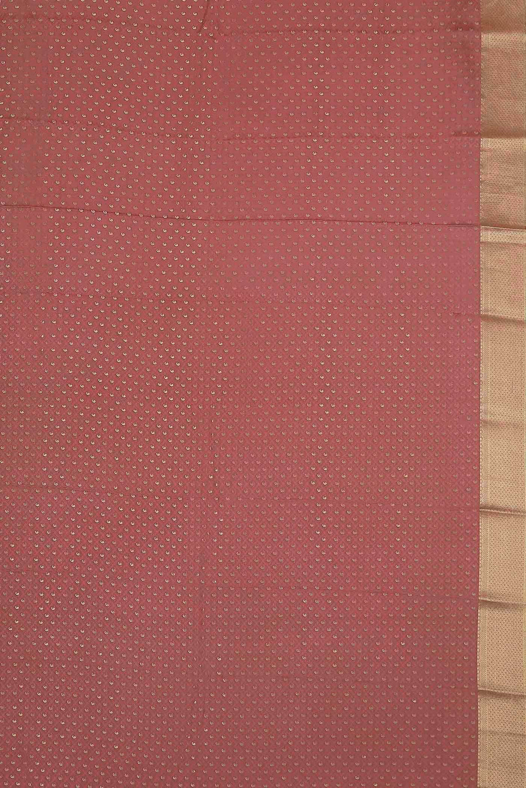 Pink Mysore Crepe Saree