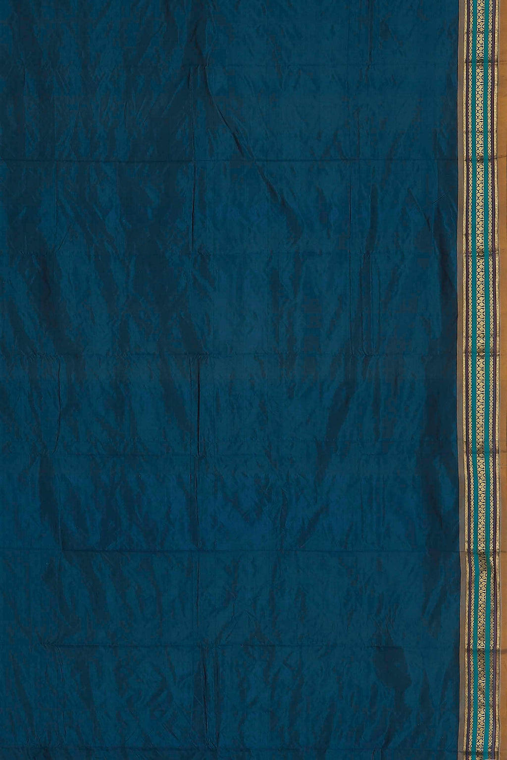 Blue Blended Bangalore Silk Saree