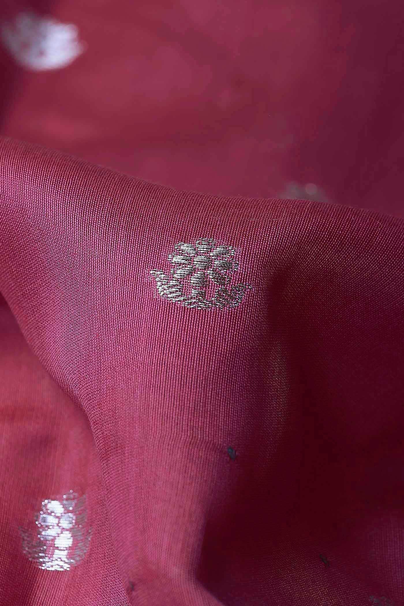 Pink Chanderi Silk Cotton Saree