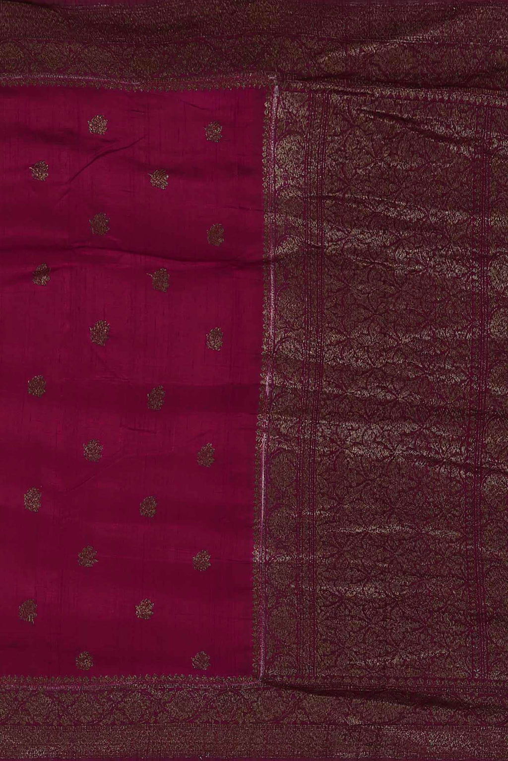 Pink Banarasi Katan Silk Saree
