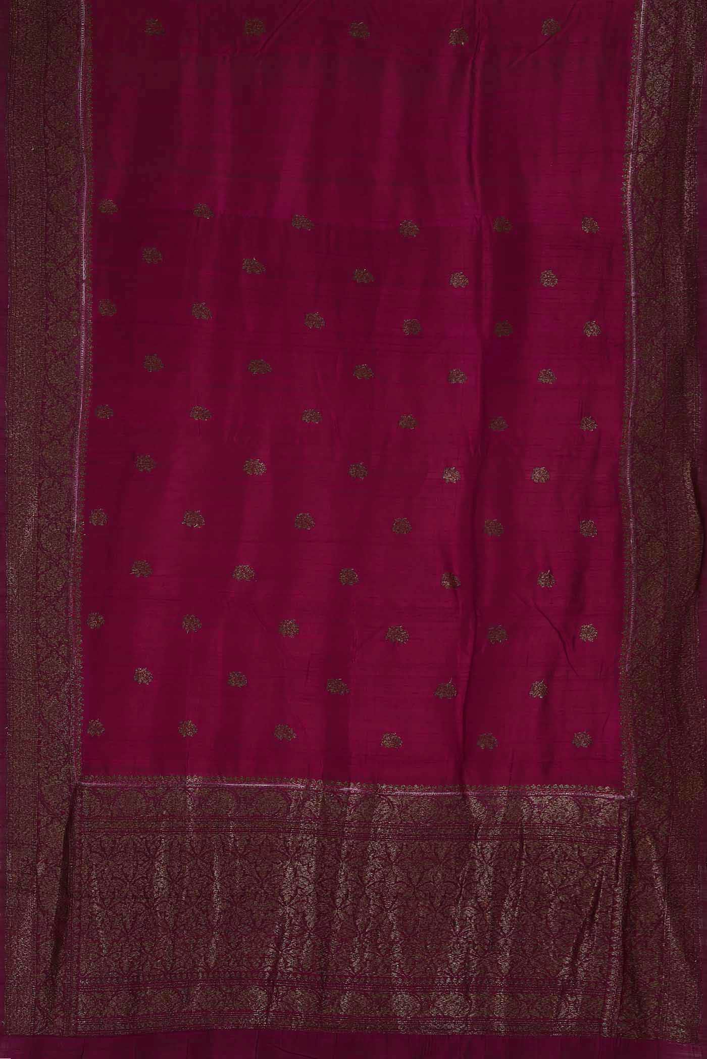 Pink Banarasi Katan Silk Saree