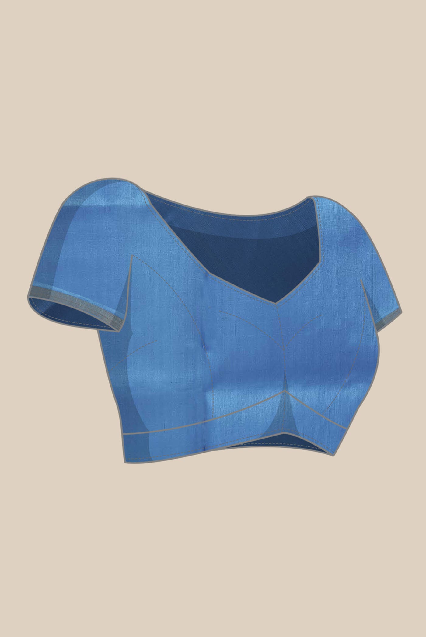 Blue Uppada Silk Saree
