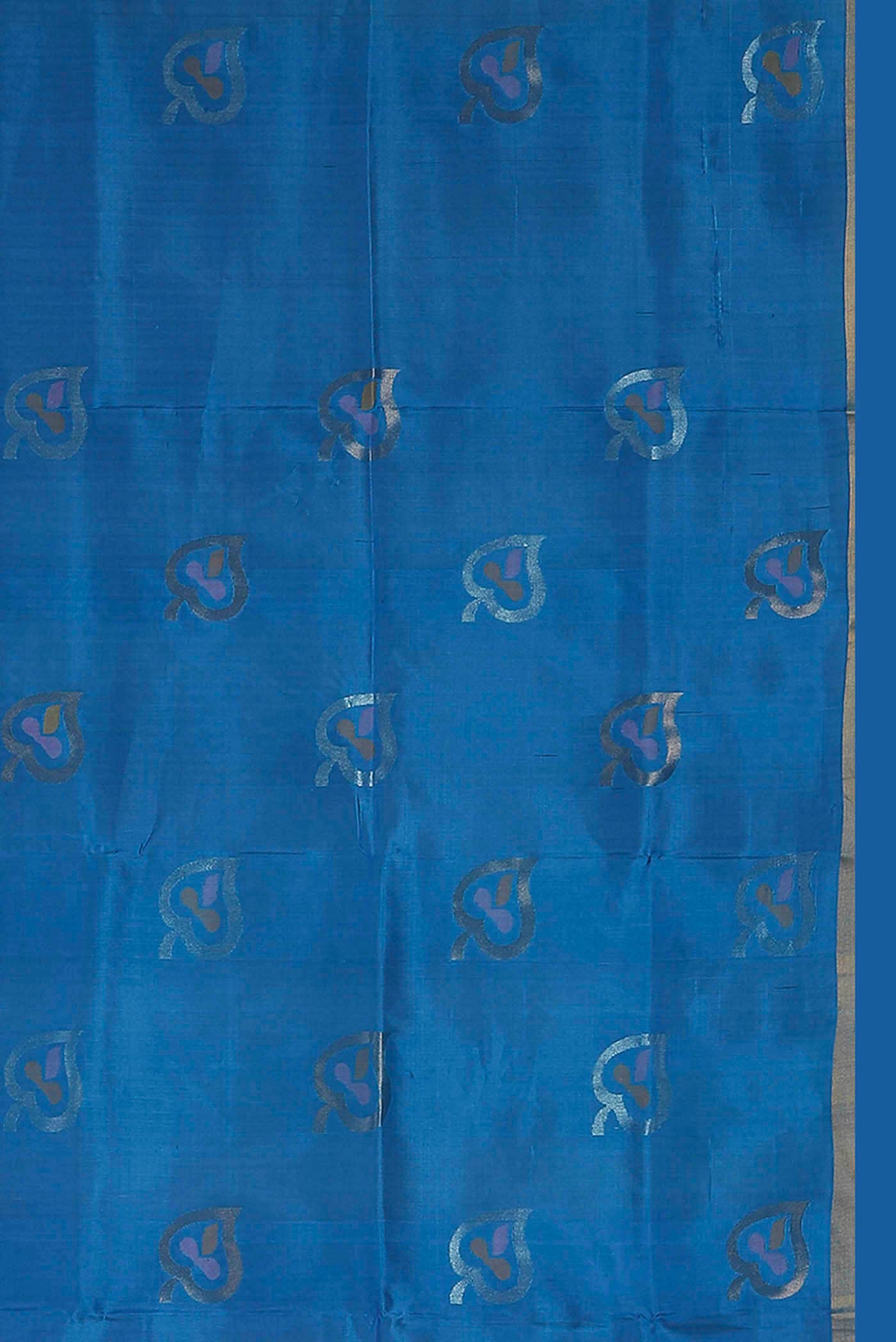 Blue Uppada Silk Saree
