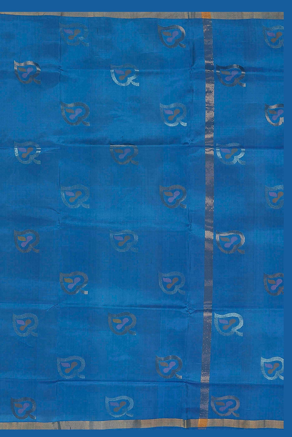 Blue Uppada Silk Saree