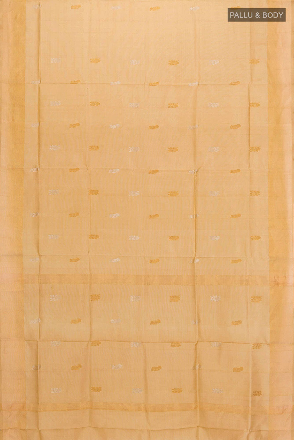 Cream Soft Silk Saree