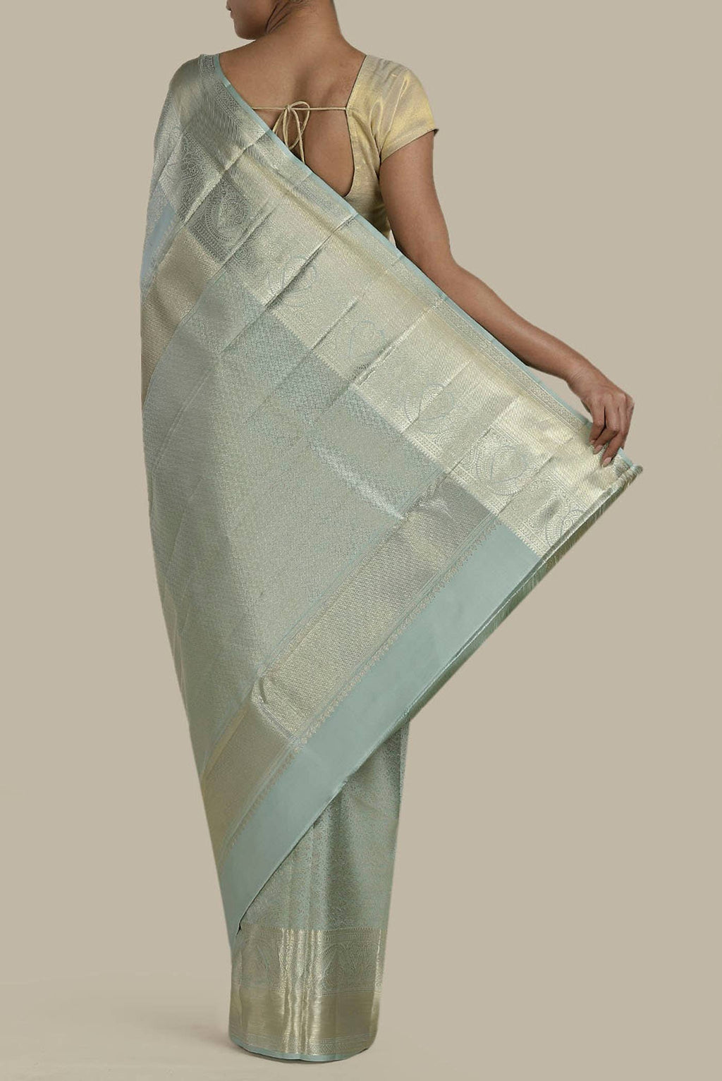 Green Kanchipuram Silk Saree
