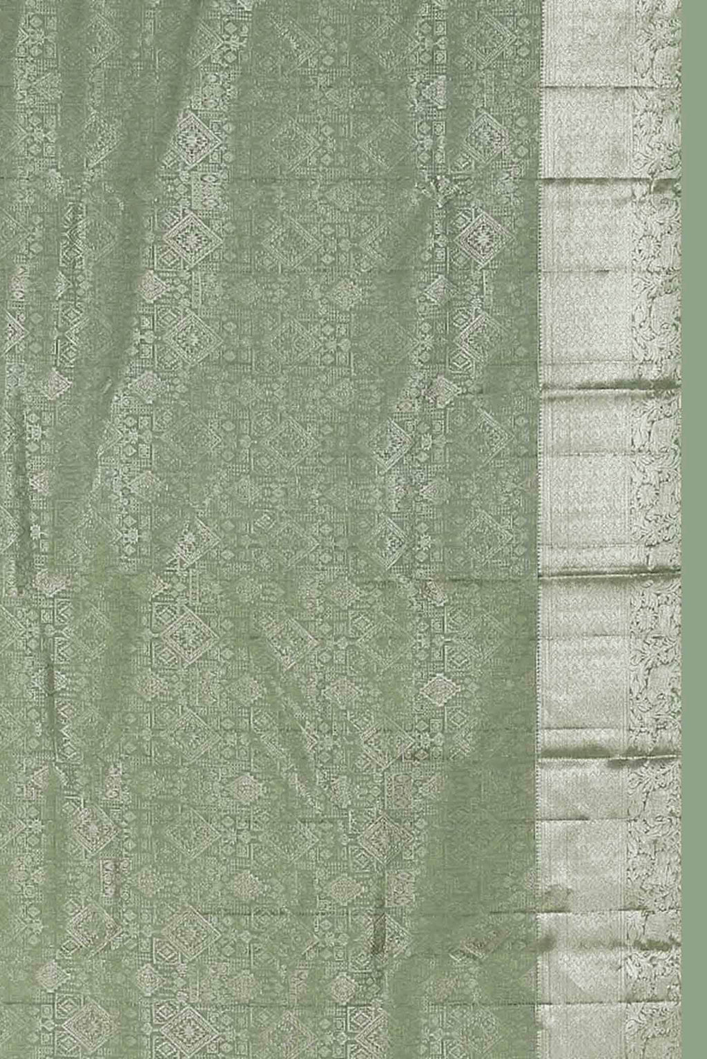 Green Kanchipuram Silk Saree