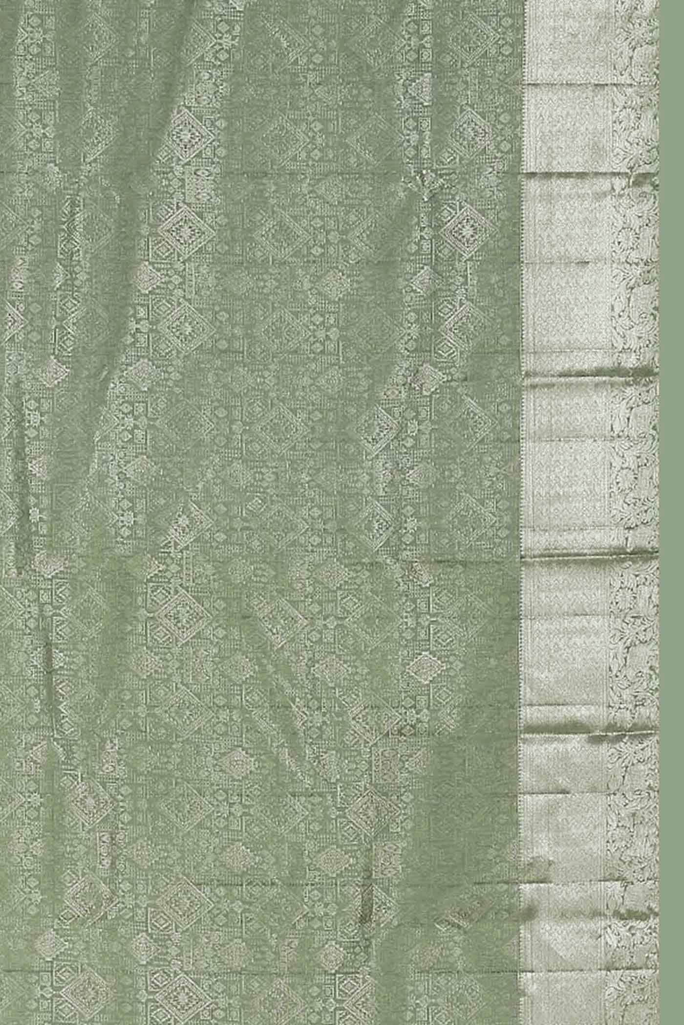 Green Kanchipuram Silk Saree