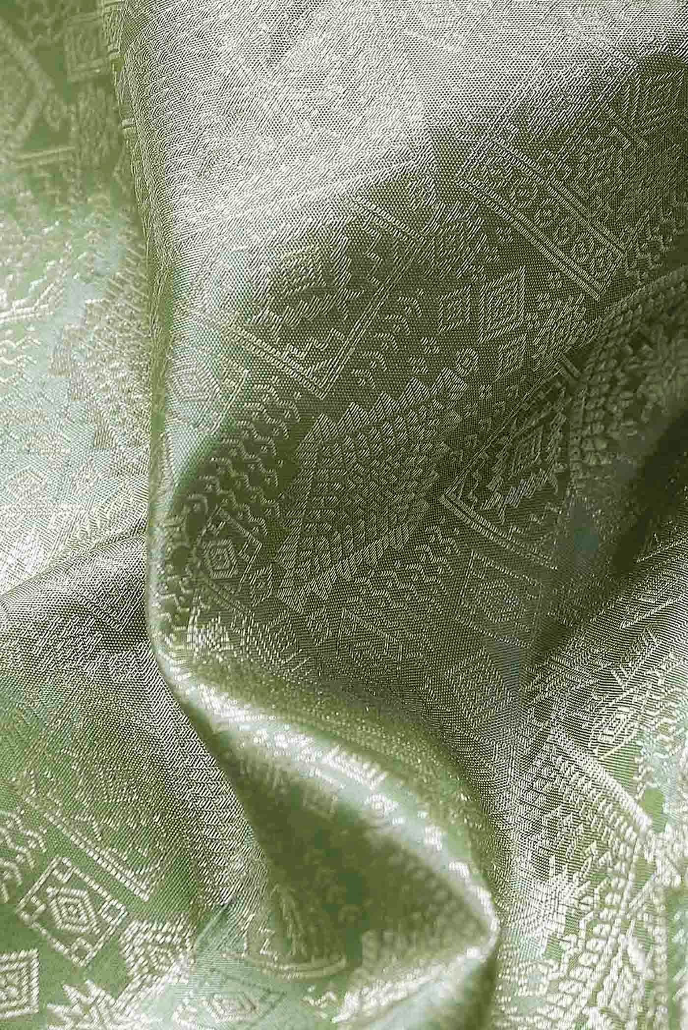 Green Kanchipuram Silk Saree