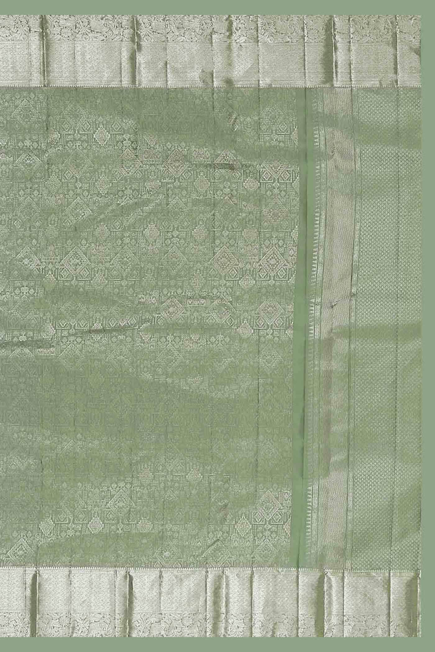 Green Kanchipuram Silk Saree