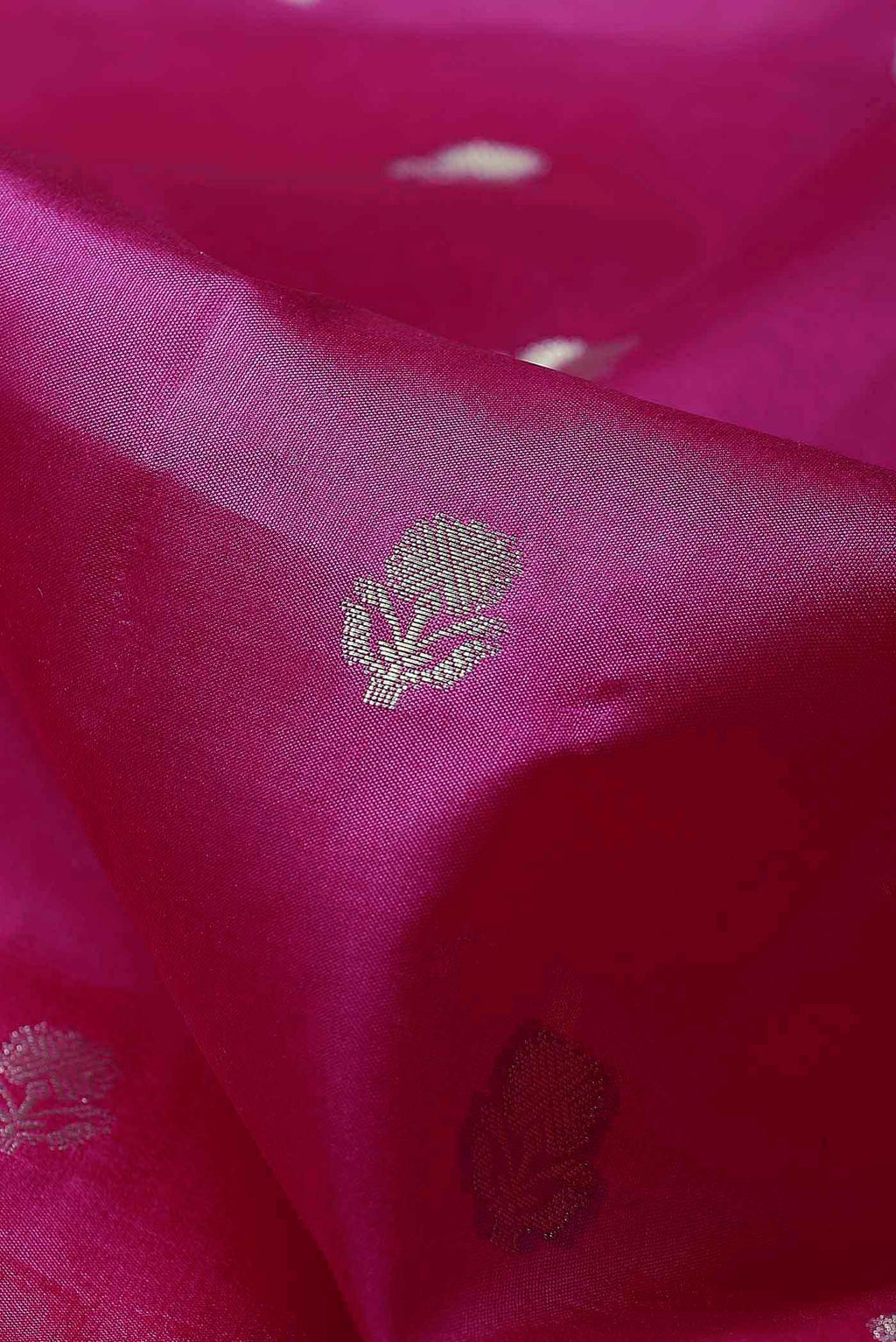 Pink Banarasi Raw Silk Saree