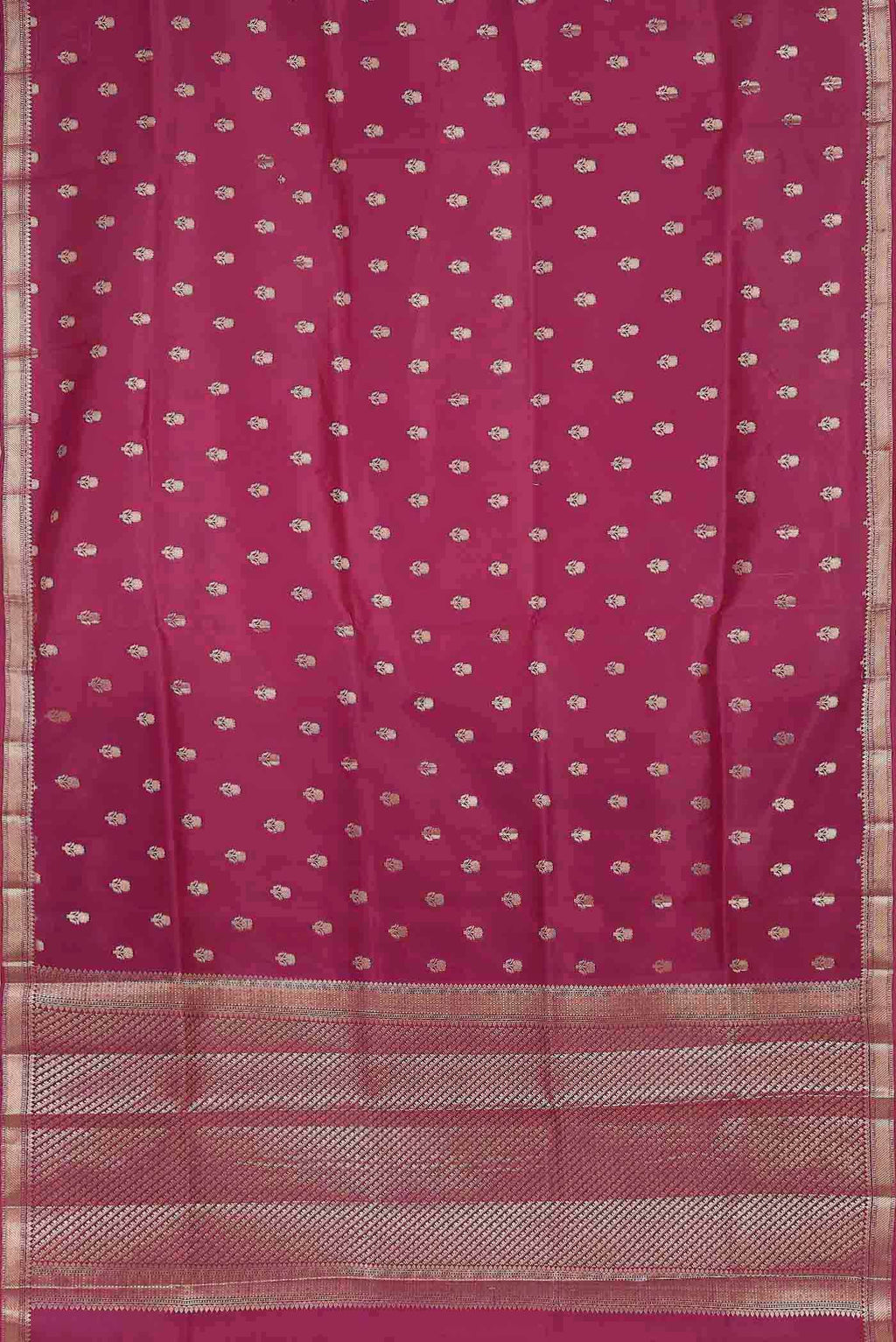 Pink Banarasi Raw Silk Saree
