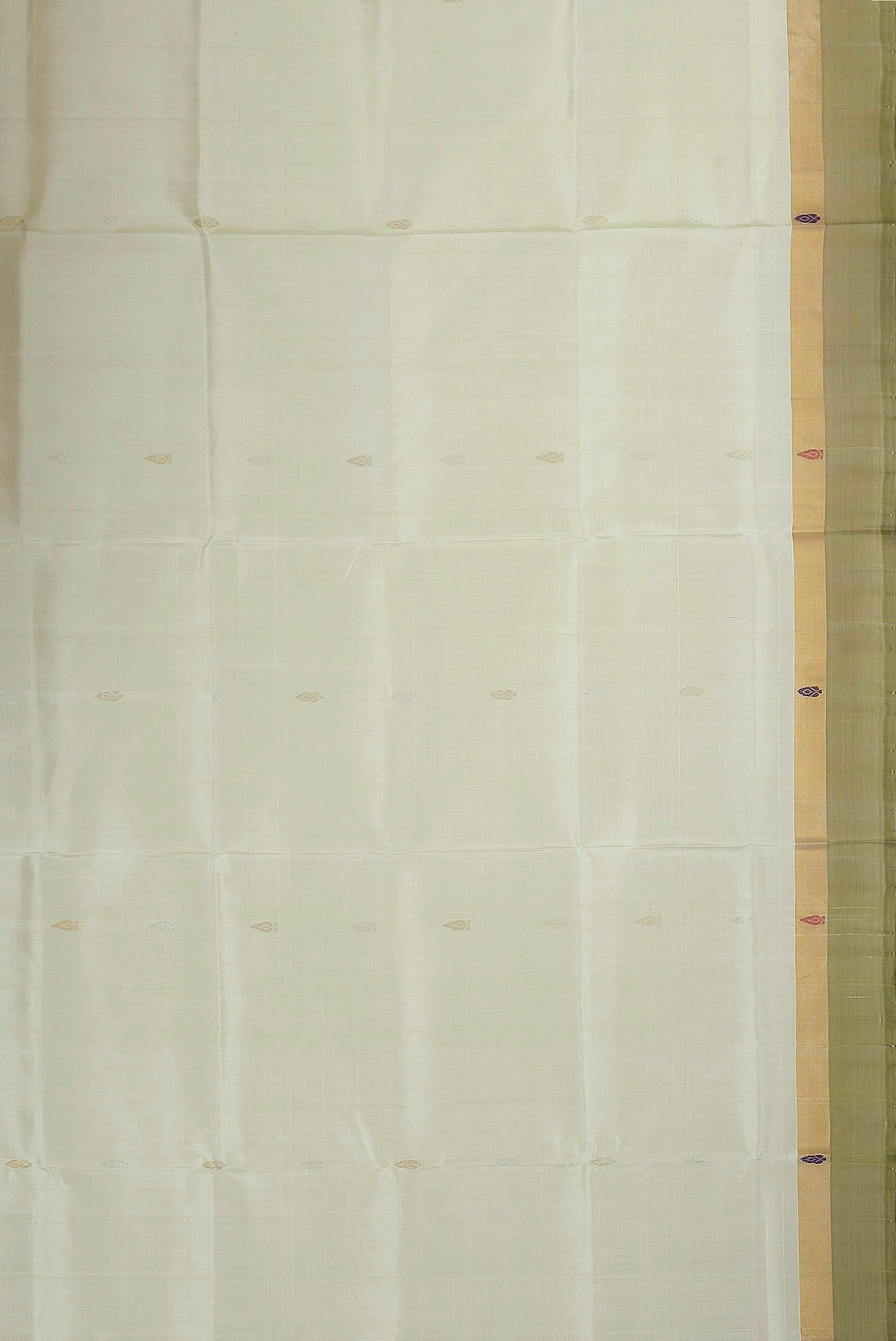 Cream Uppada Silk Saree