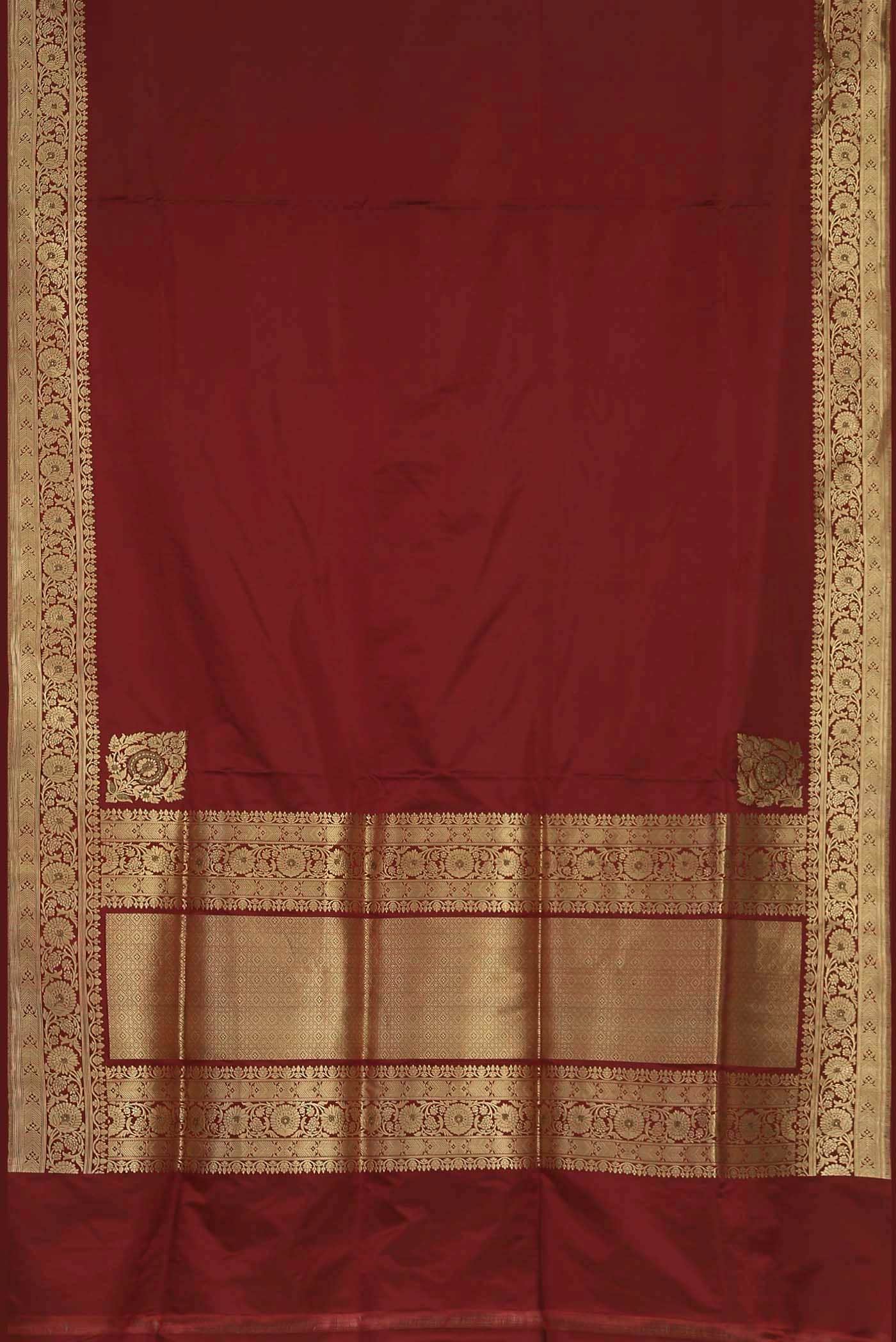 Red Banarasi Silk Saree