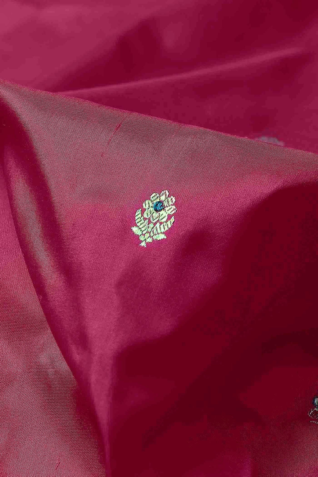 Pink Banarasi Silk Saree