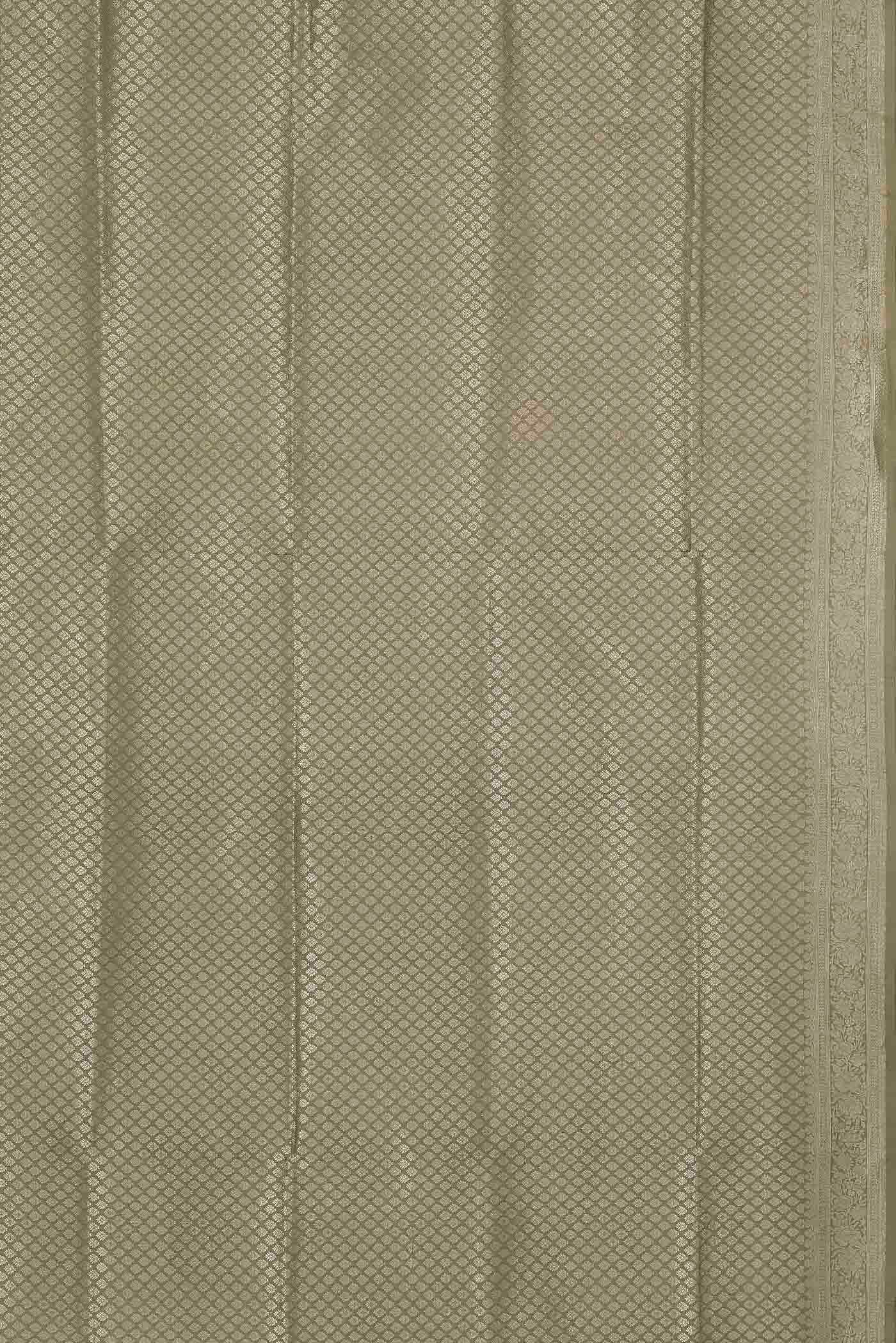 Green Banarasi Silk Saree