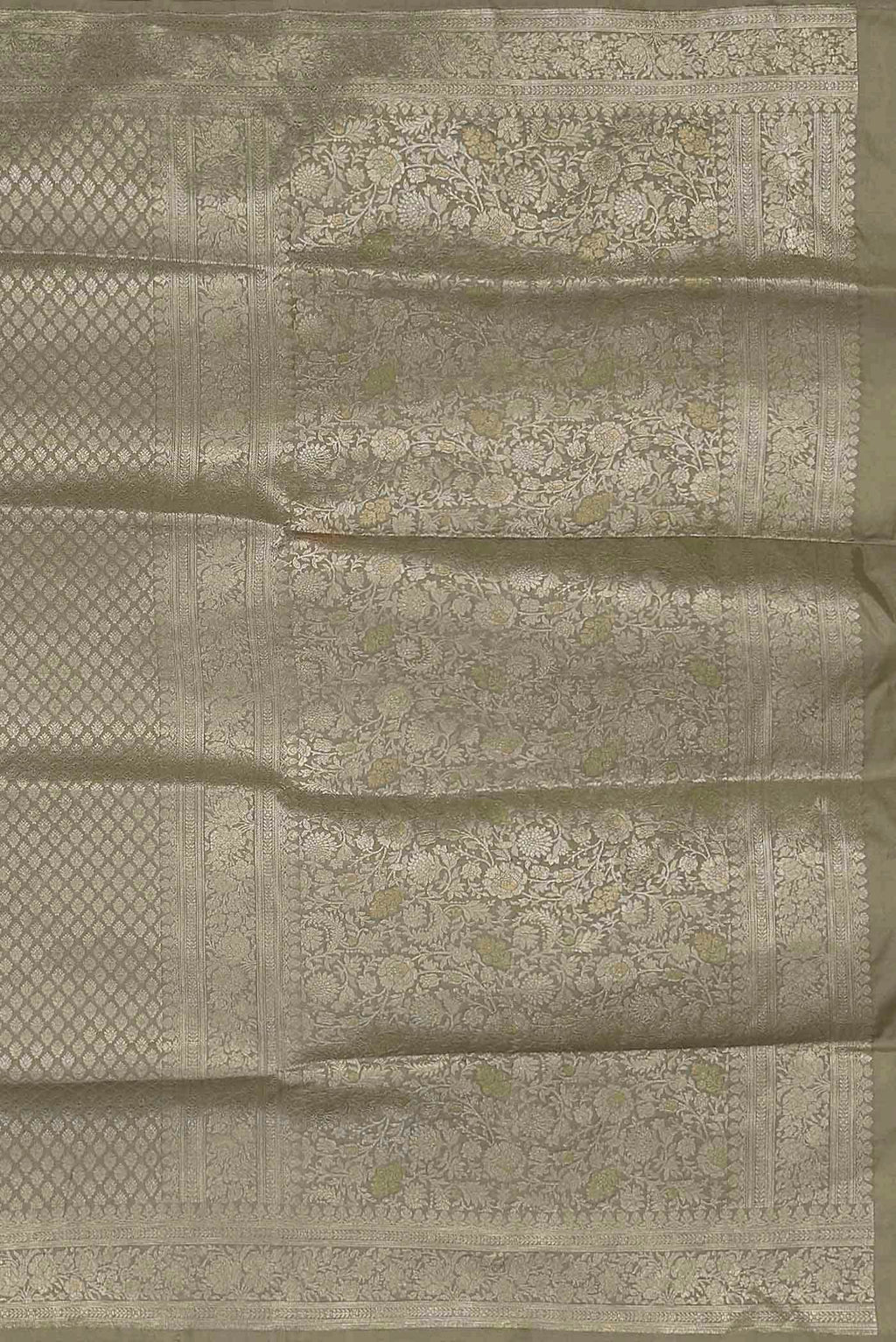 Green Banarasi Silk Saree