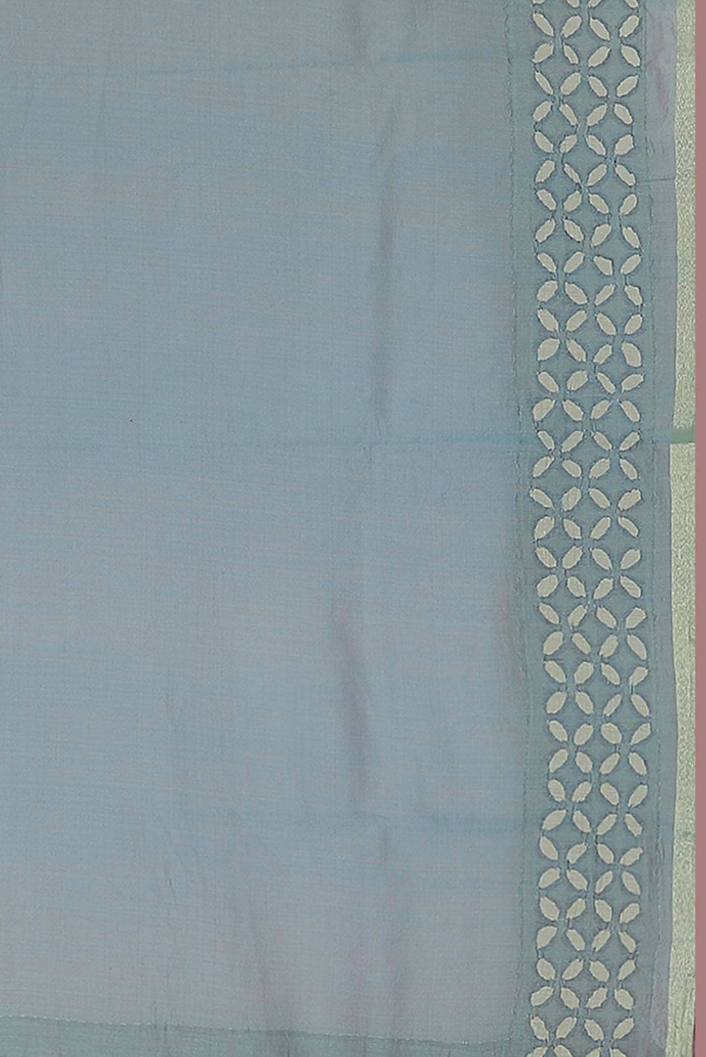 Blue Chanderi Silk Cotton Saree
