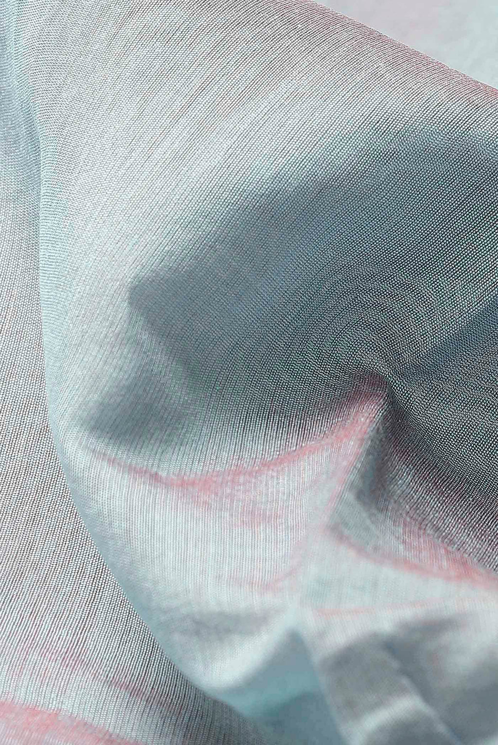 Blue Chanderi Silk Cotton Saree