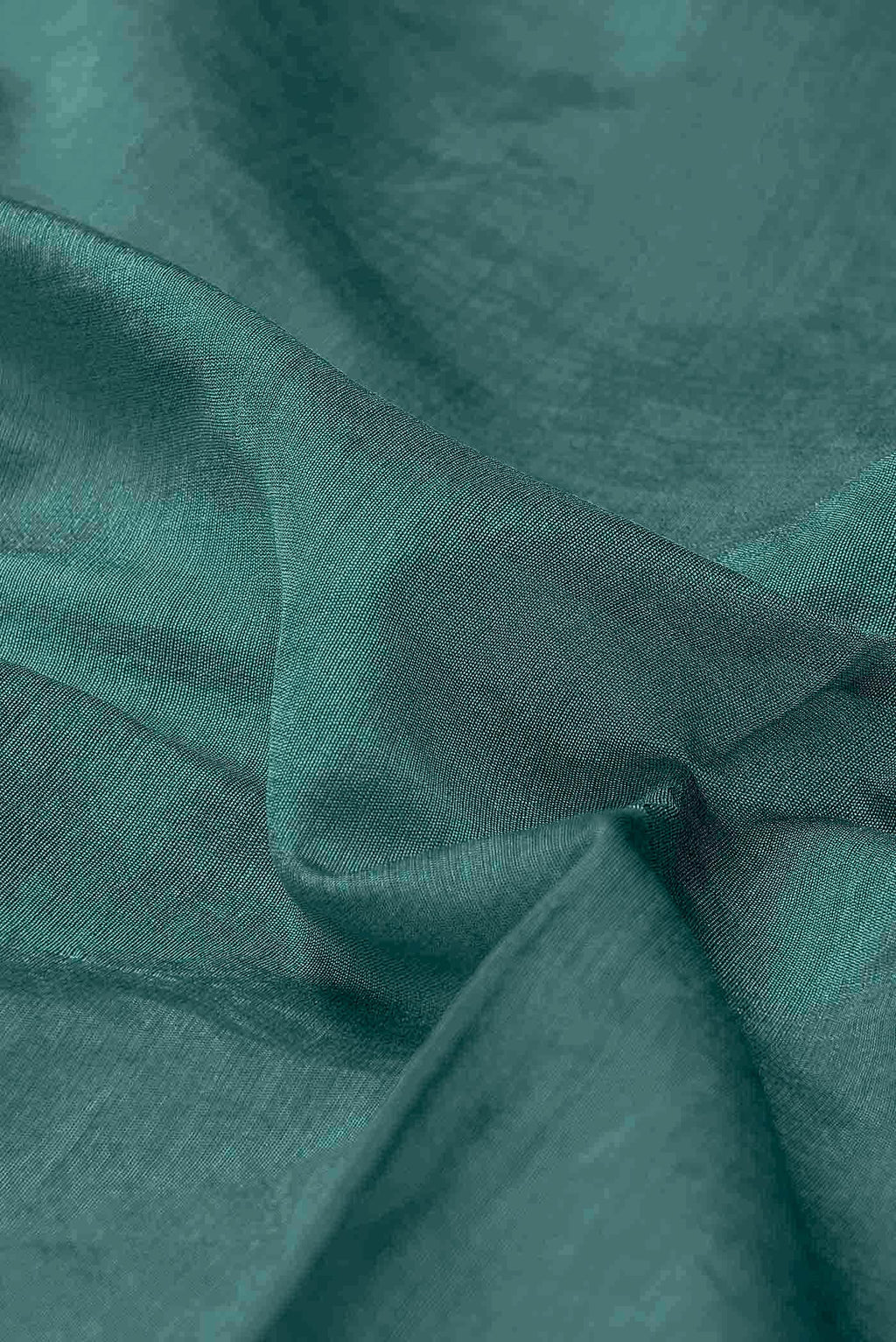 Green Chanderi Silk Cotton Saree