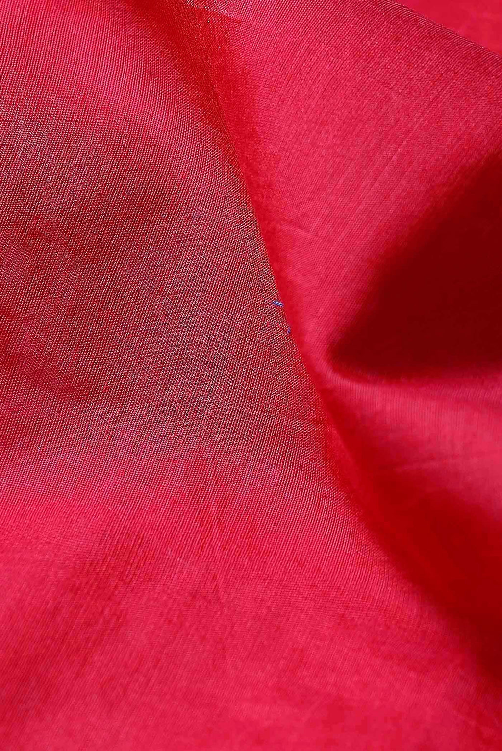 Red Chanderi Silk Cotton Saree
