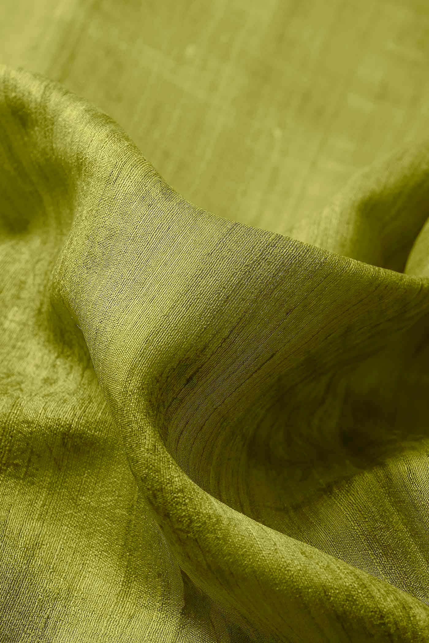 Green Tussar Silk Saree