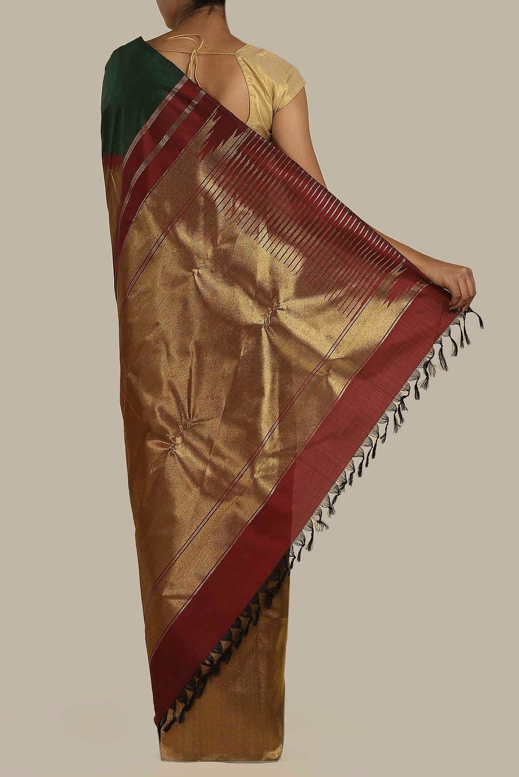 Green Kanchipuram Silk Saree