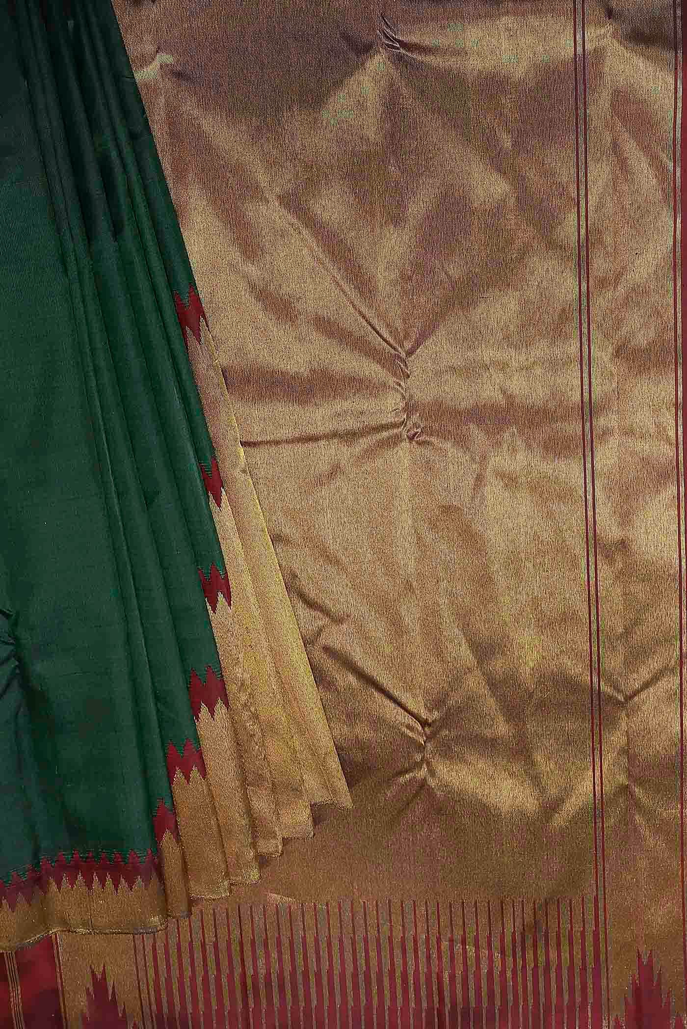 Green Kanchipuram Silk Saree