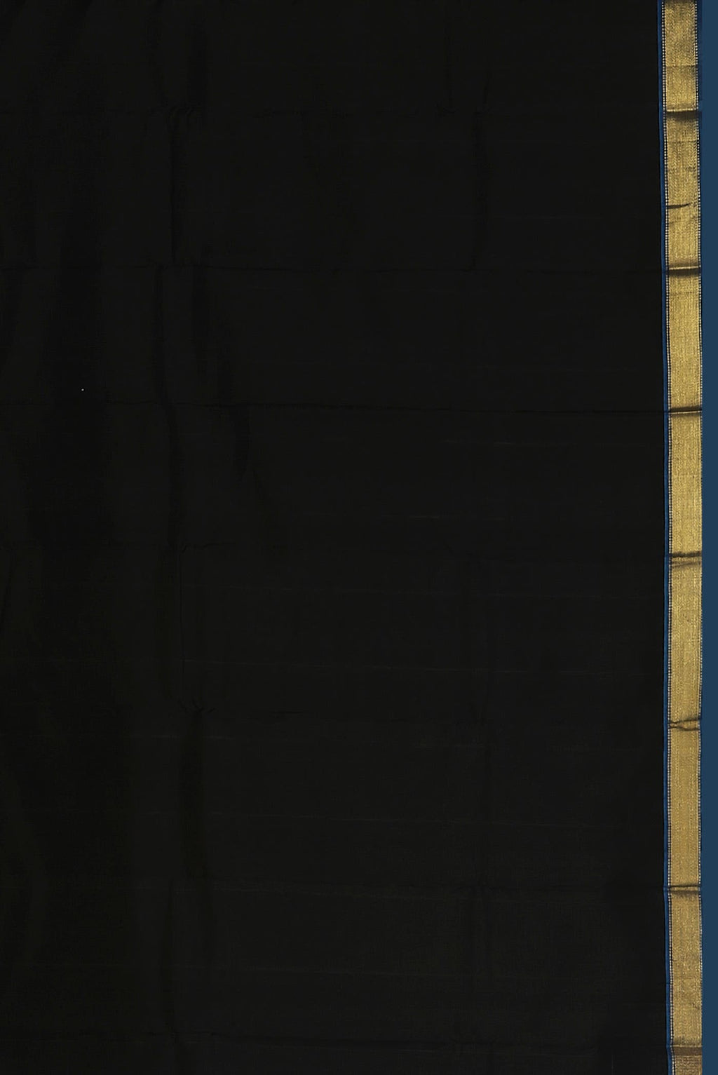 Black Kanchipuram Silk Saree
