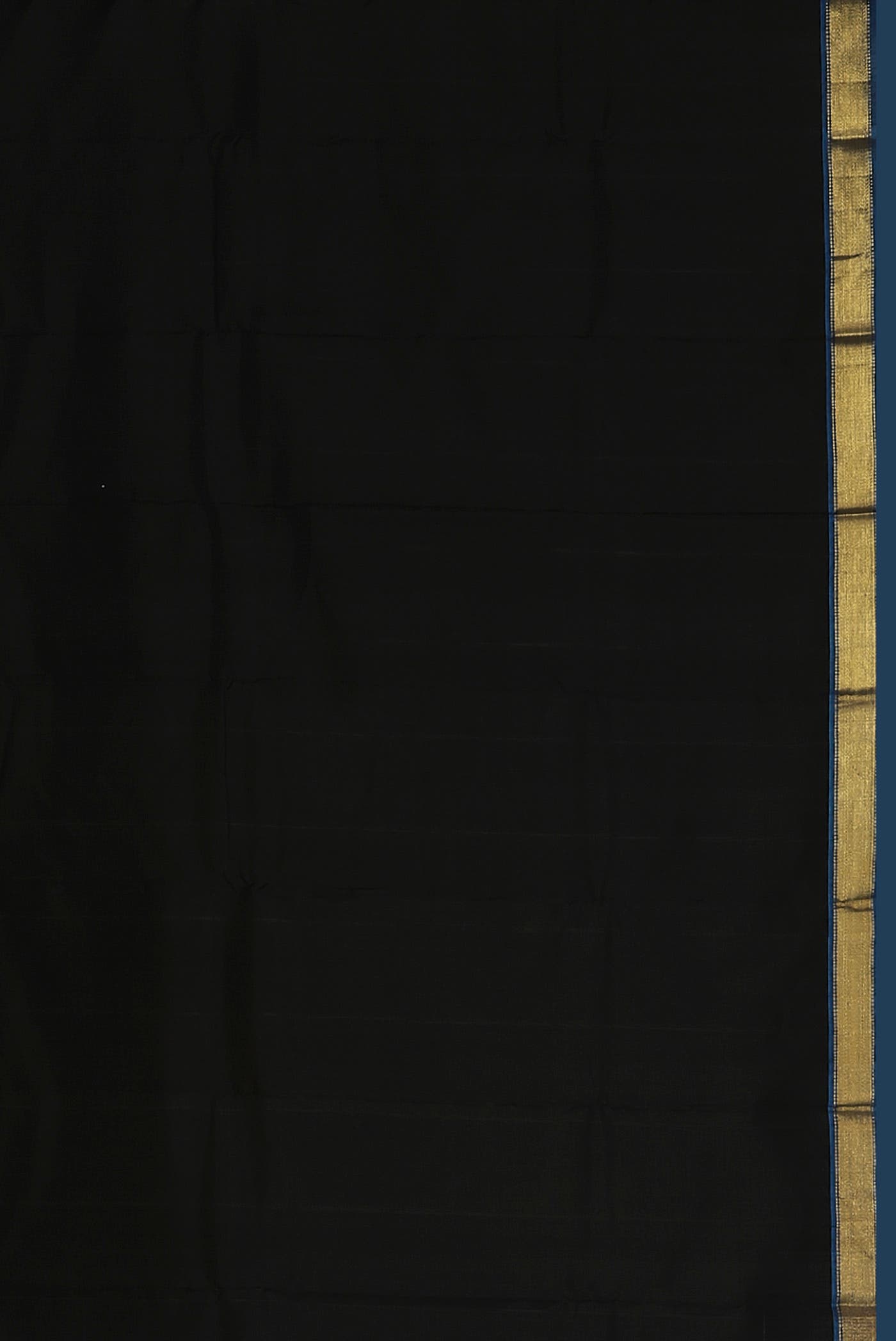 Black Kanchipuram Silk Saree