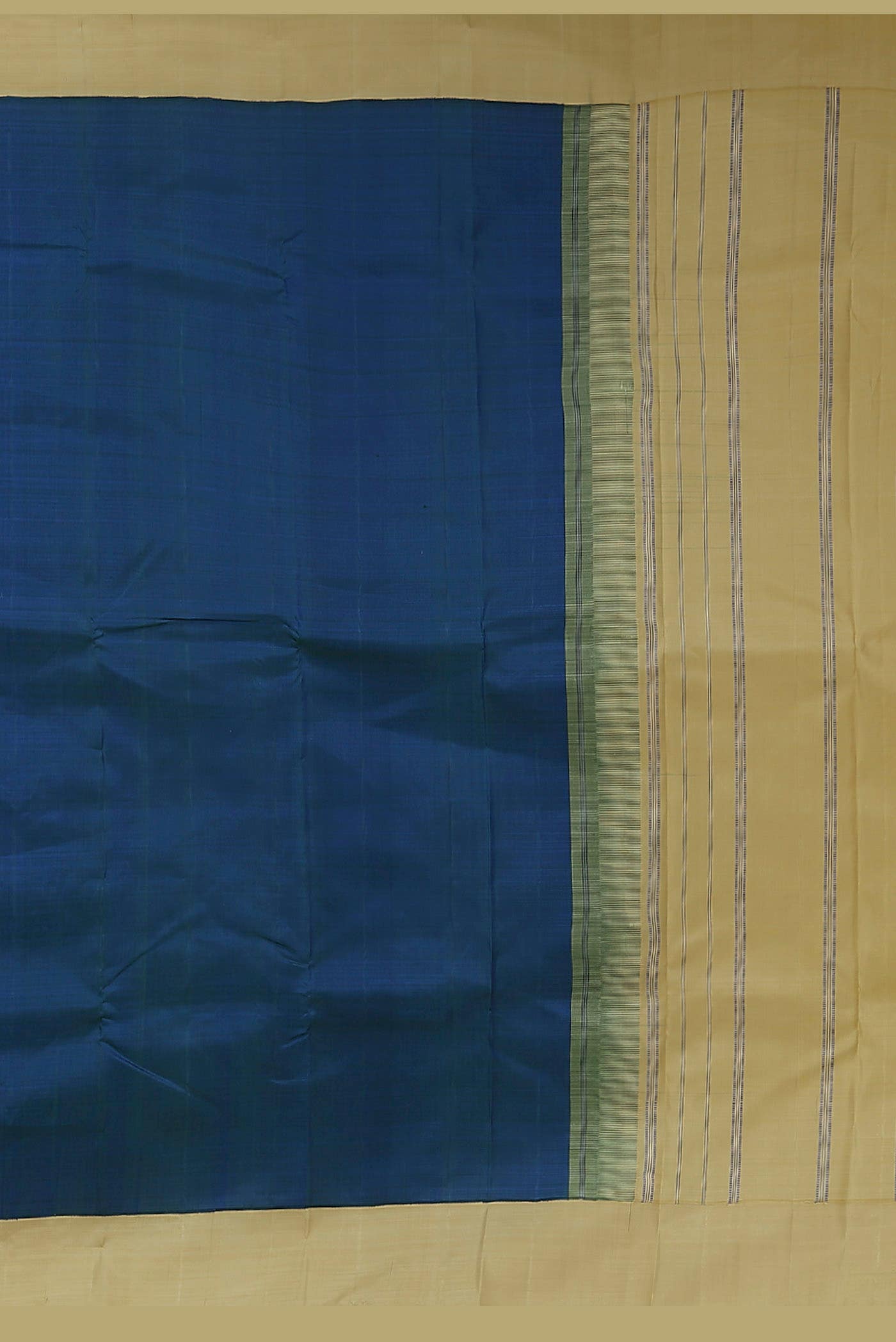 Blue Kanchipuram Silk Saree