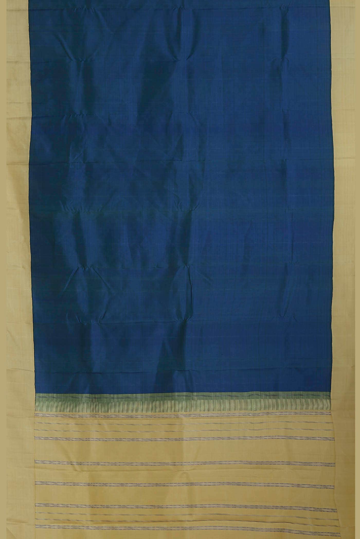 Blue Kanchipuram Silk Saree