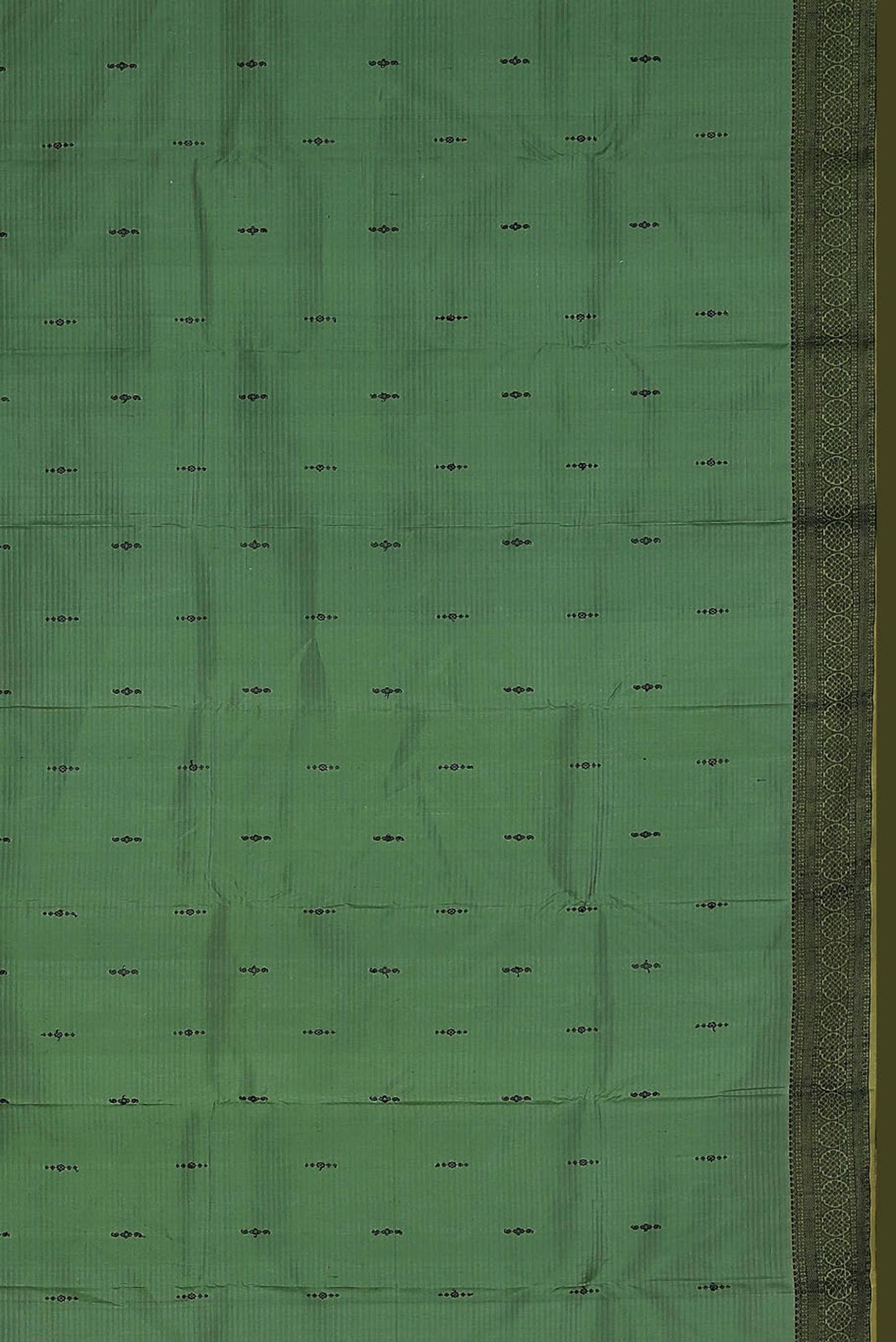 Green Kanchipuram Silk Saree